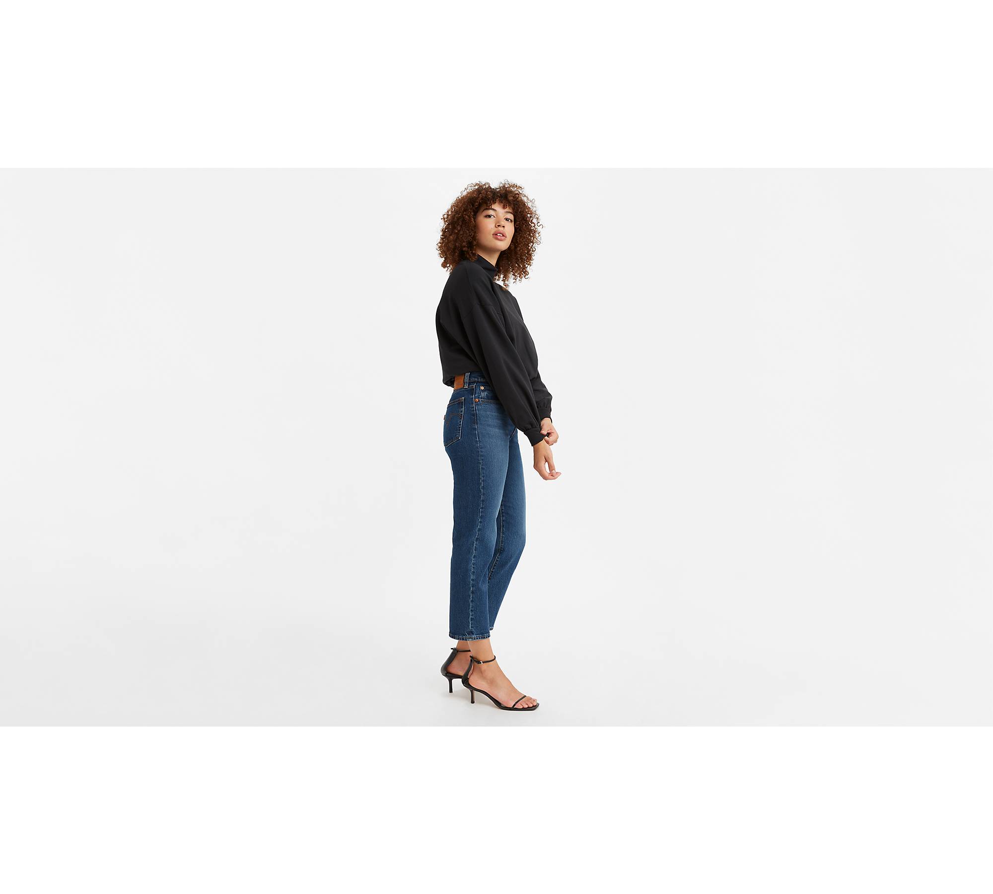 Wedgie Straight Fit Women's Jeans - Dark Wash | Levi's® CA