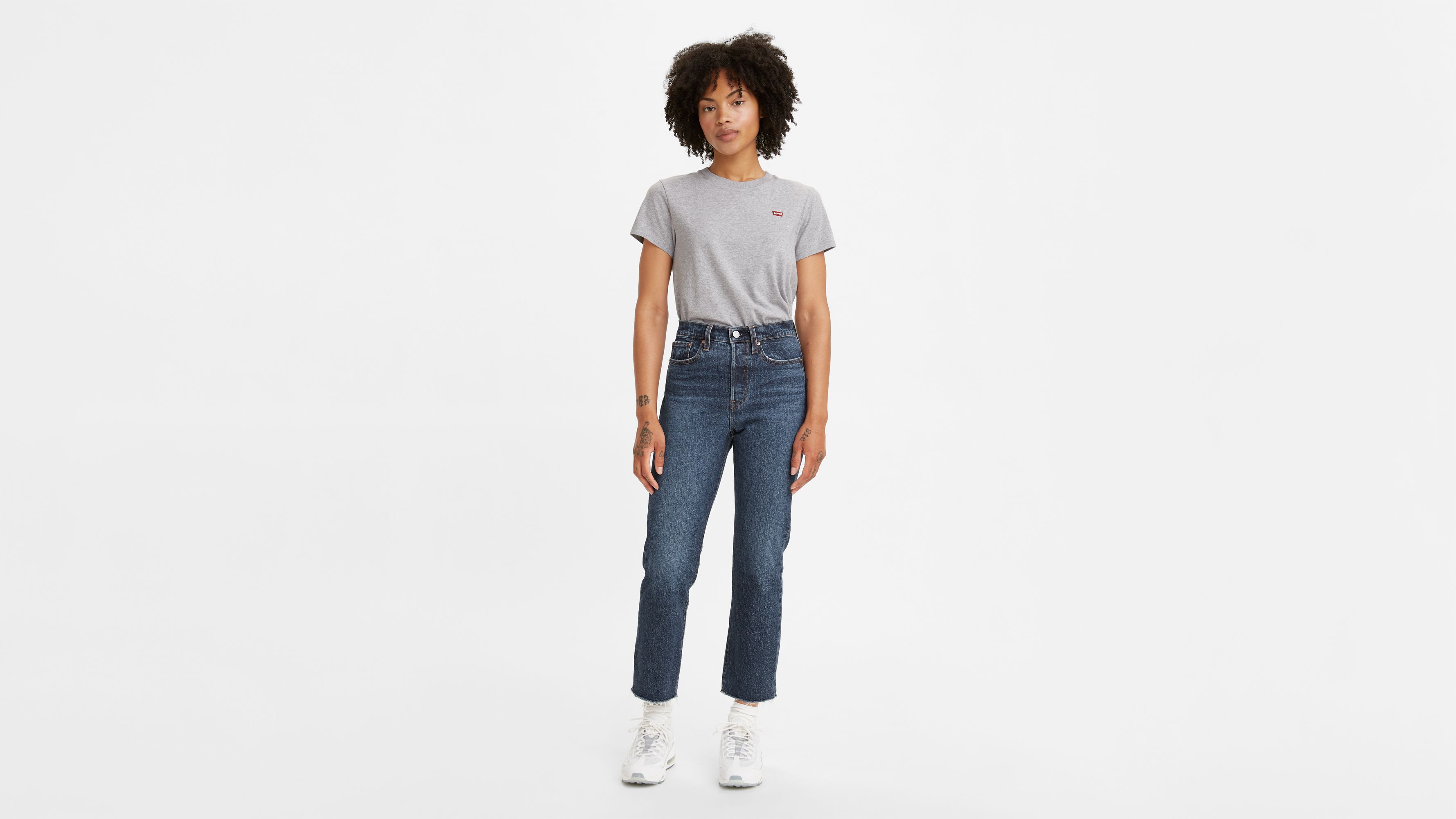 Wedgie Straight Jeans Blue Levi s DE