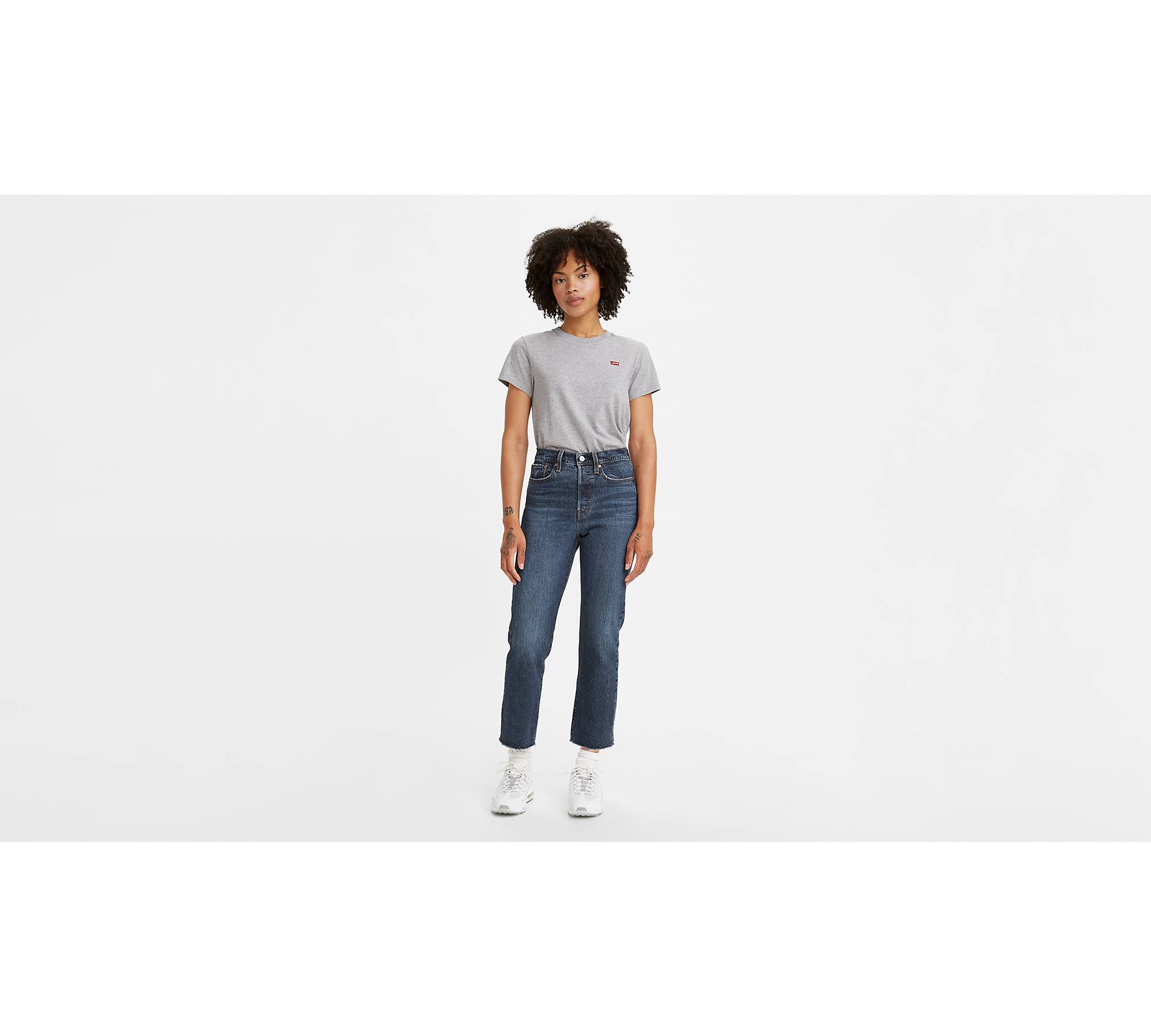 Wedgie Straight Jeans - Blue | Levi's® NO