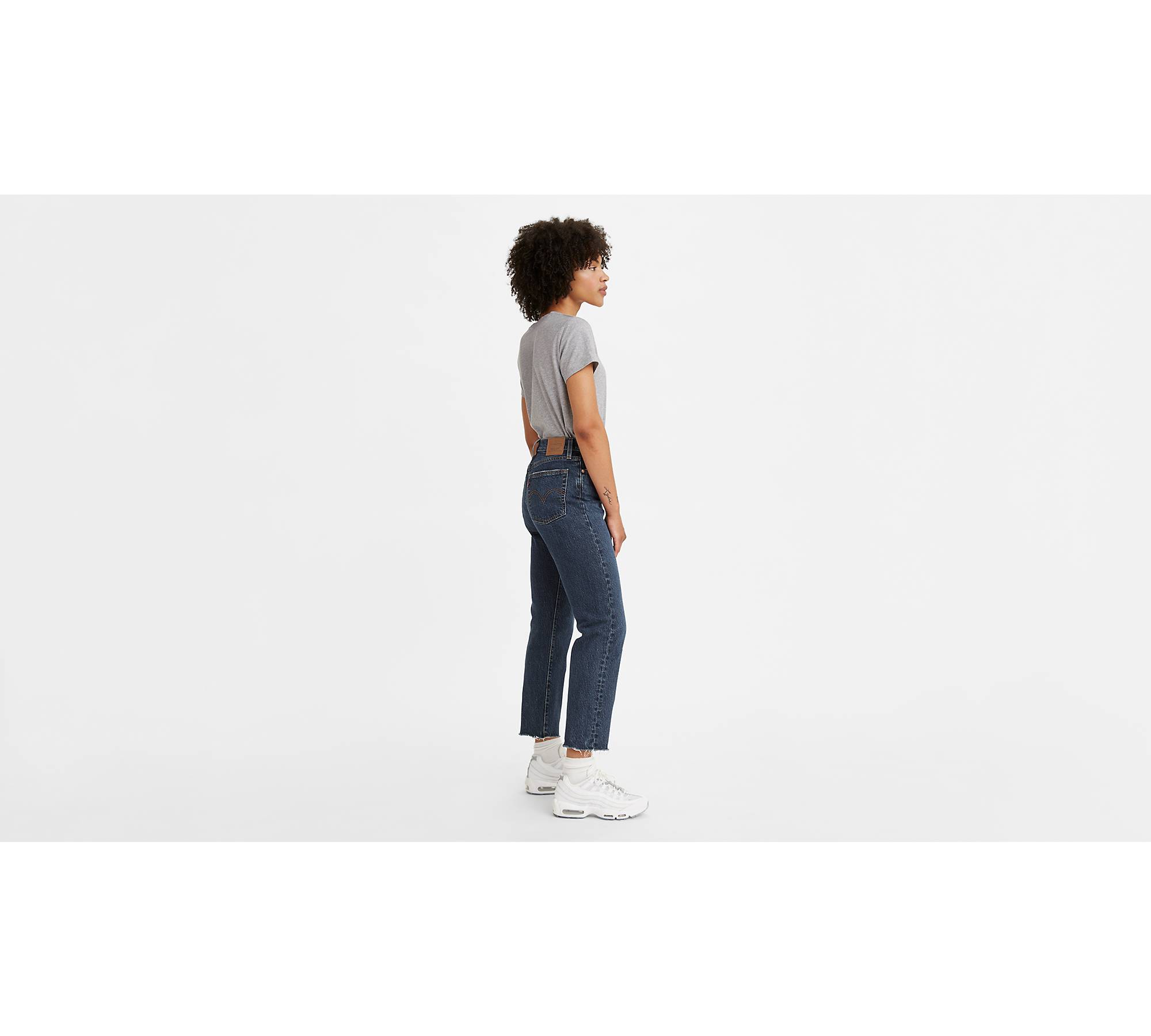 Wedgie Straight Jeans - Blue | Levi's® DK