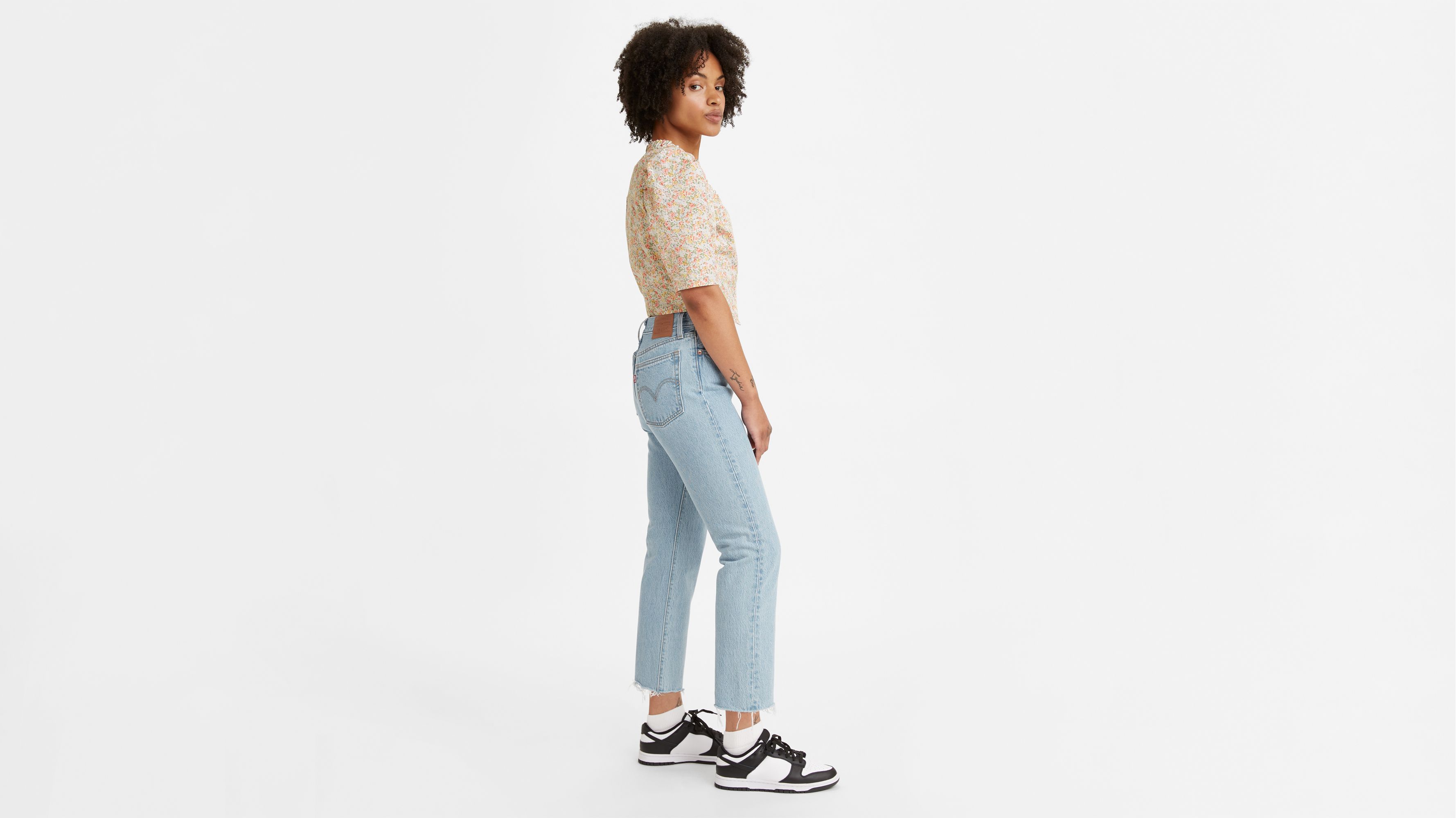 Levi's wedgie outlet light wash