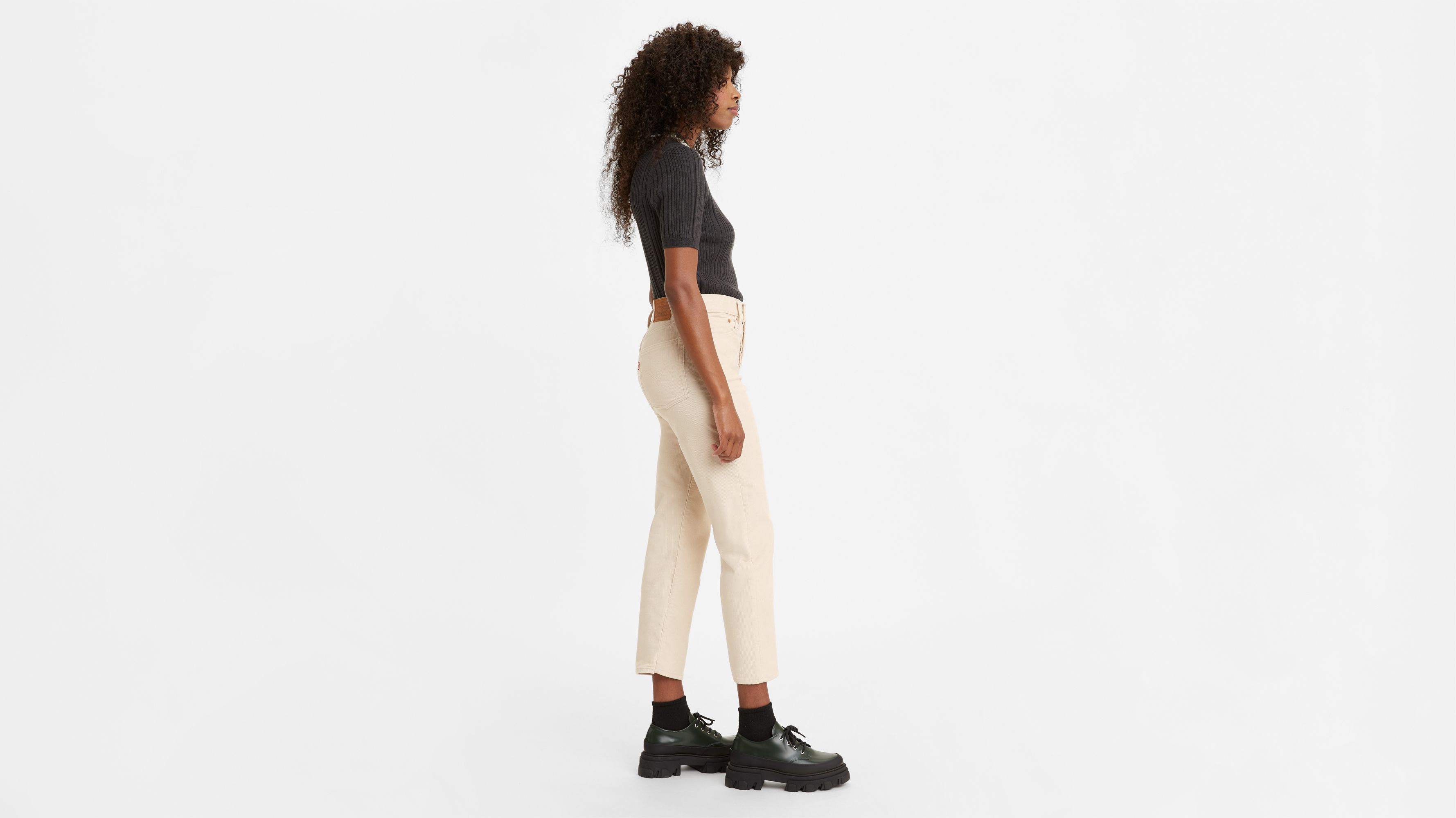 Wedgie Straight Fit Corduroy Pants 2