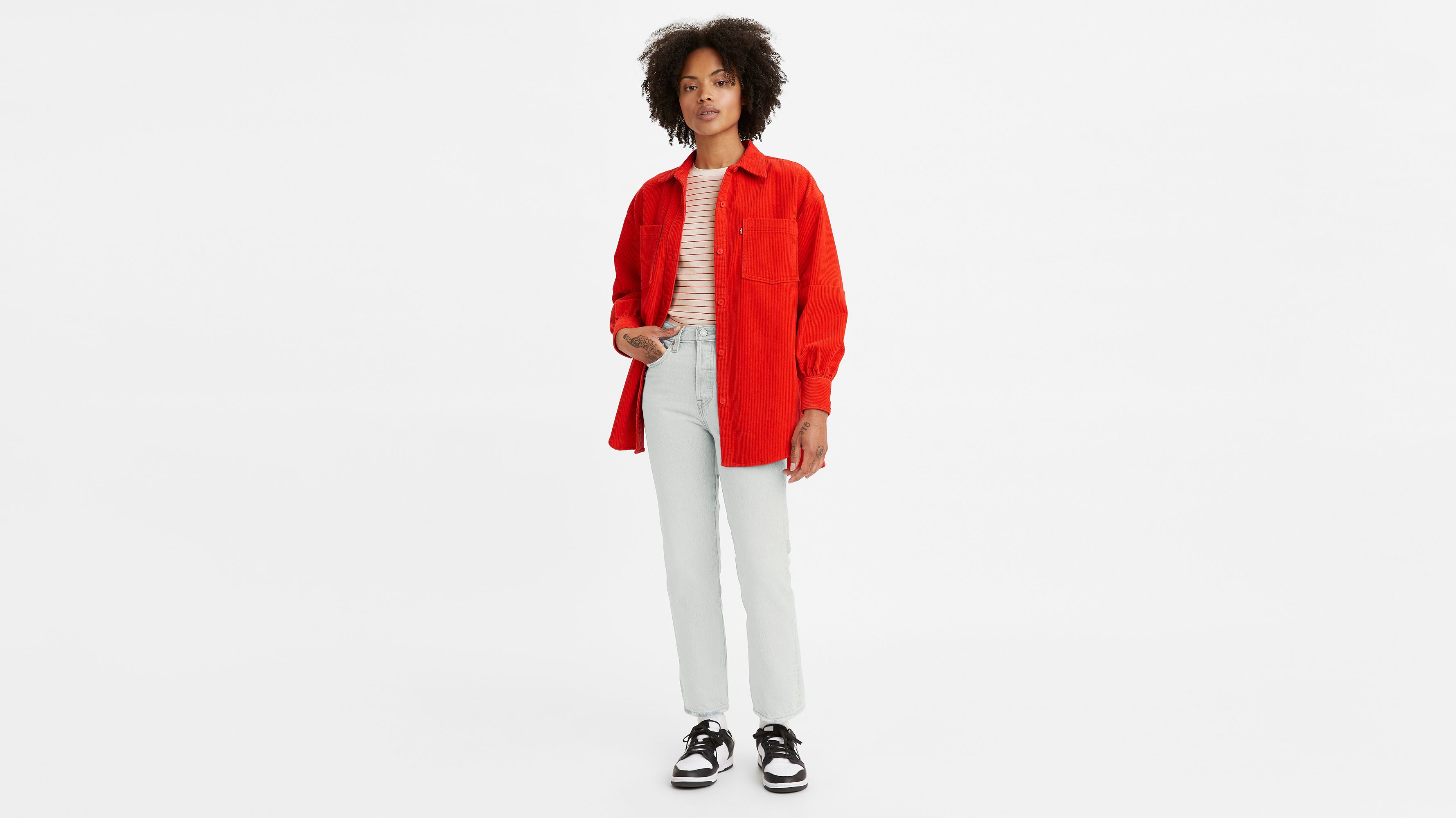 Wedgie Rechte Jeans 4