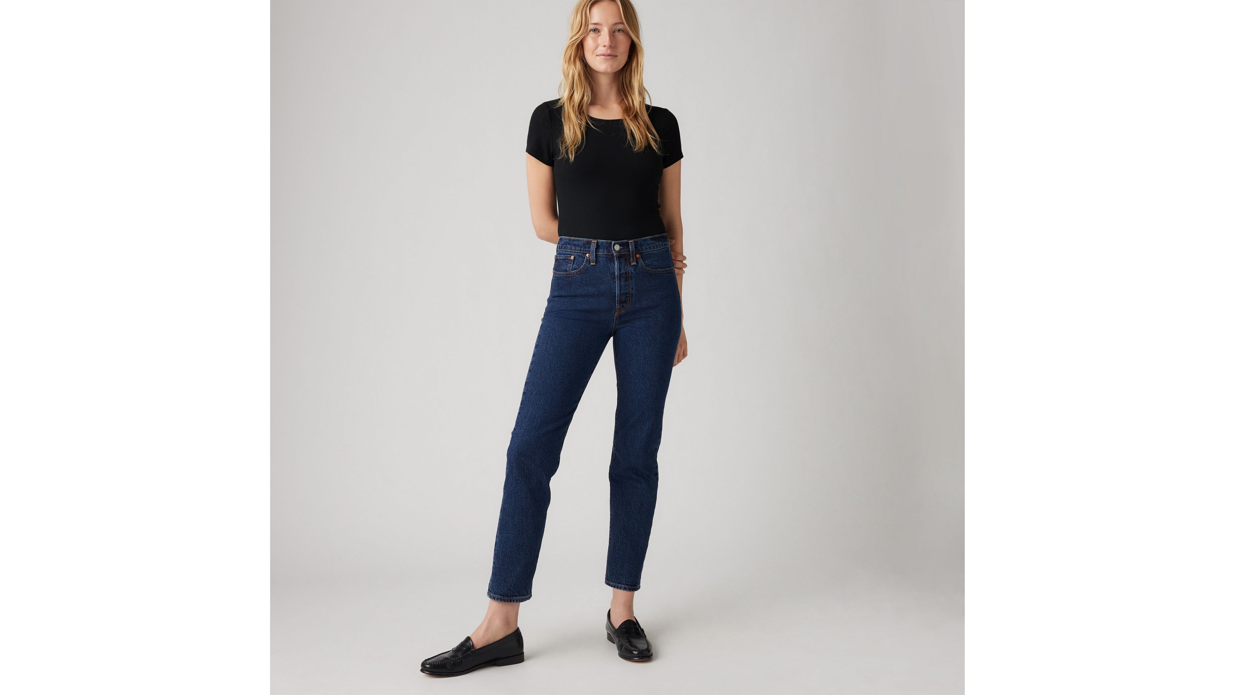 Wedgie Straight Fit Women's Jeans - Dark Wash