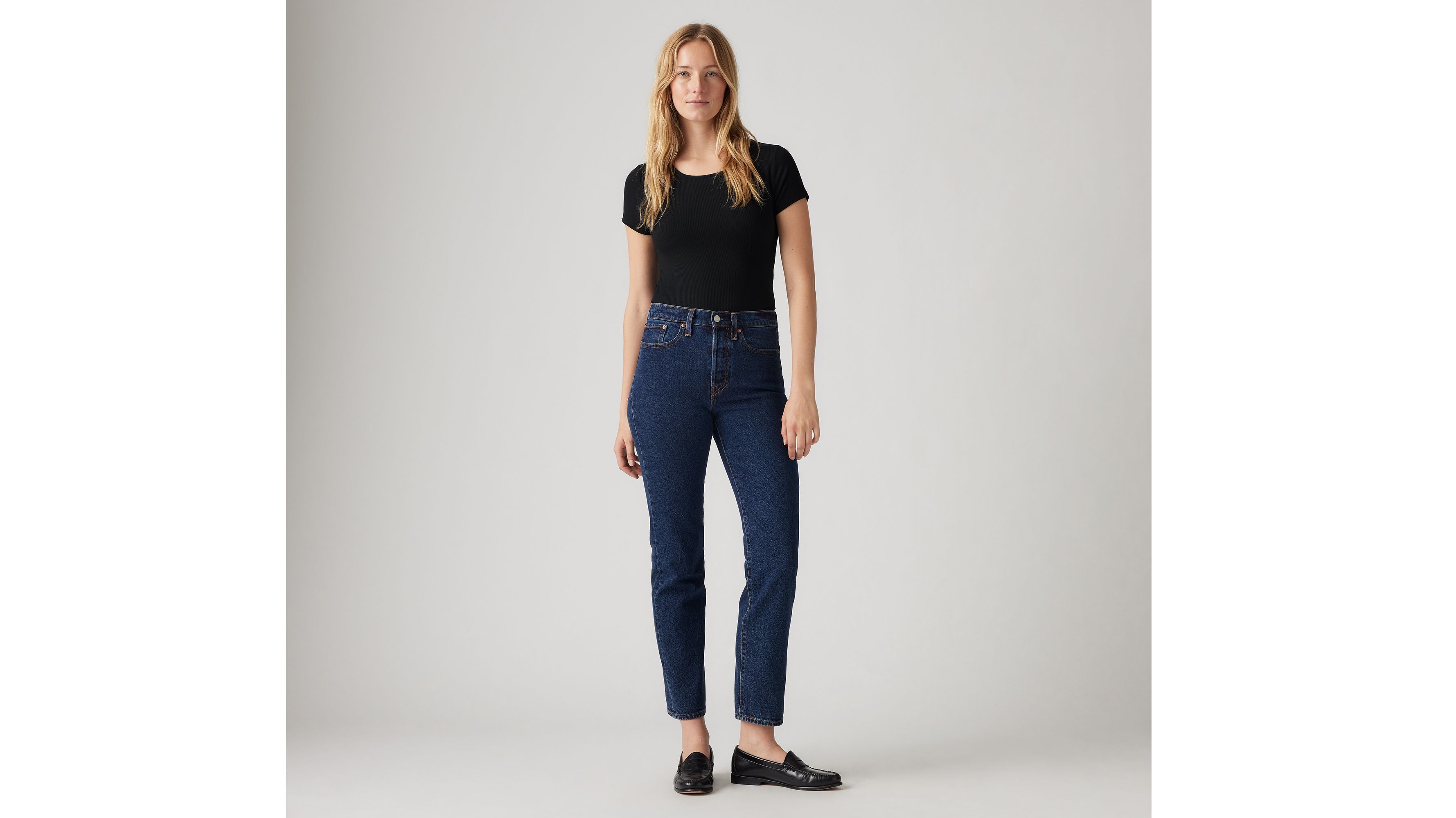 Levi's Wedgie Straight Fit Women's Jeans 33x28 In Salsa Dark Stone