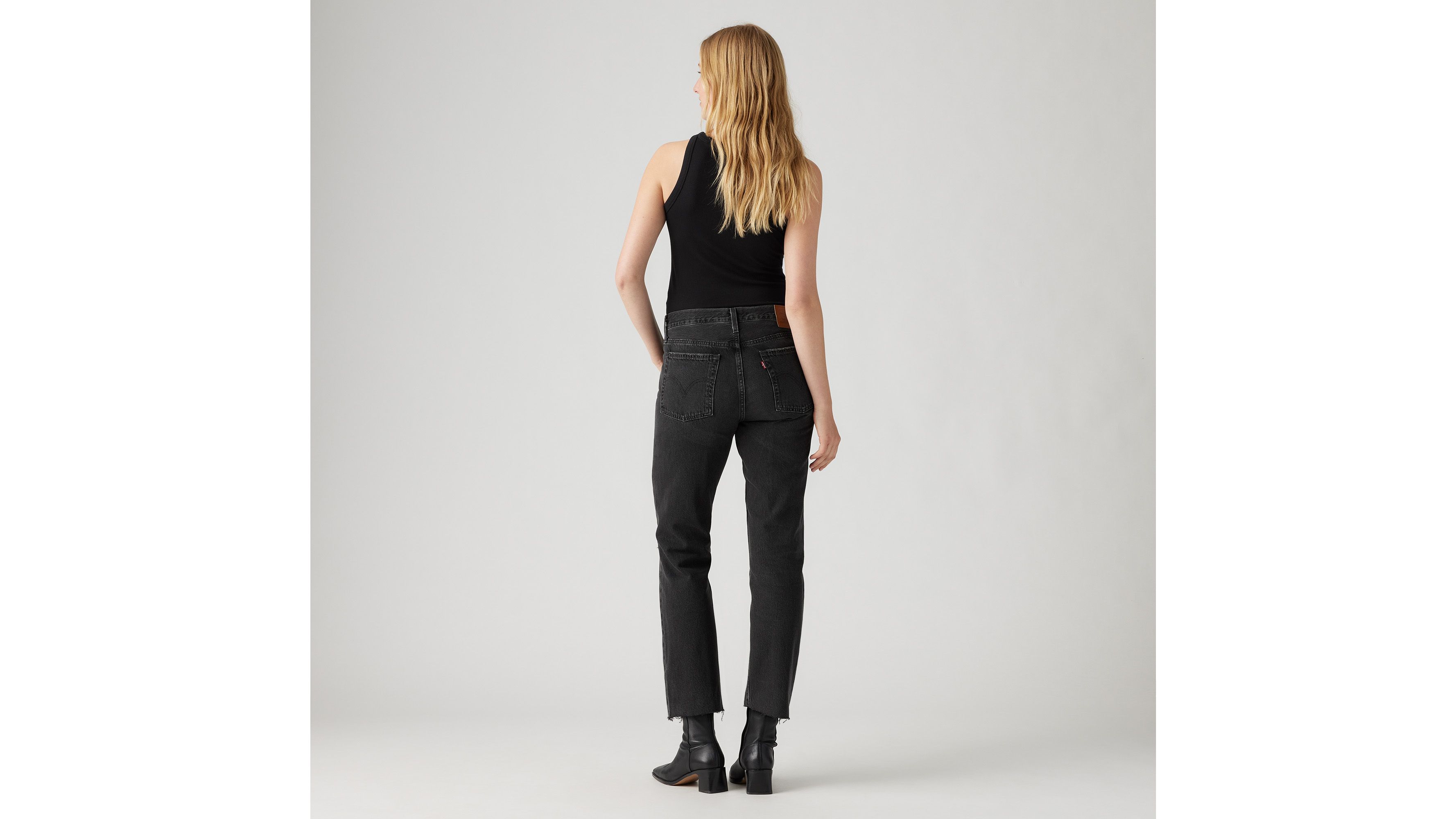 Wedgie Straight Fit Women's Jeans - Black | Levi's® US