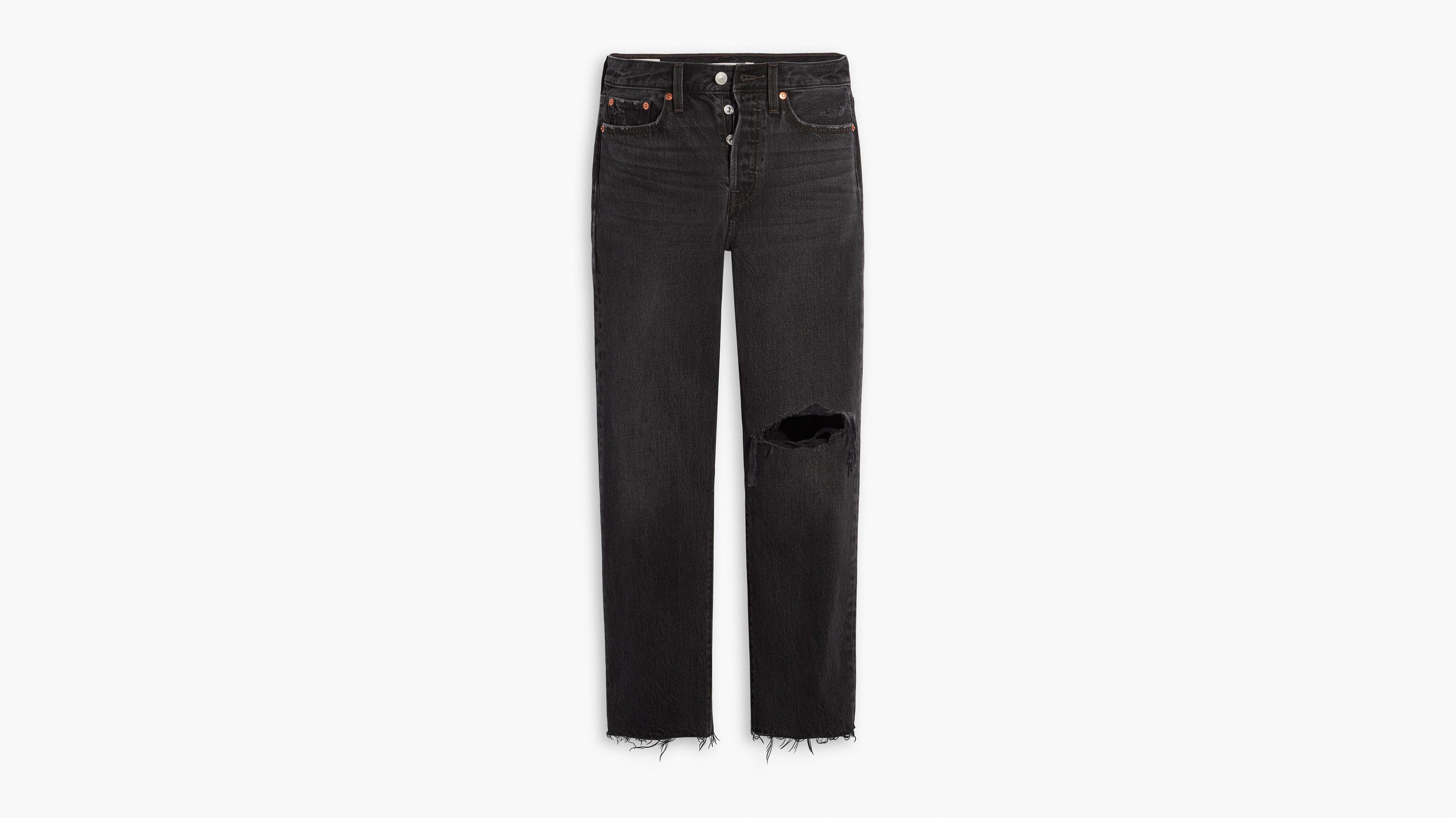 Wedgie Straight Fit Women's Jeans - Black | Levi's® US