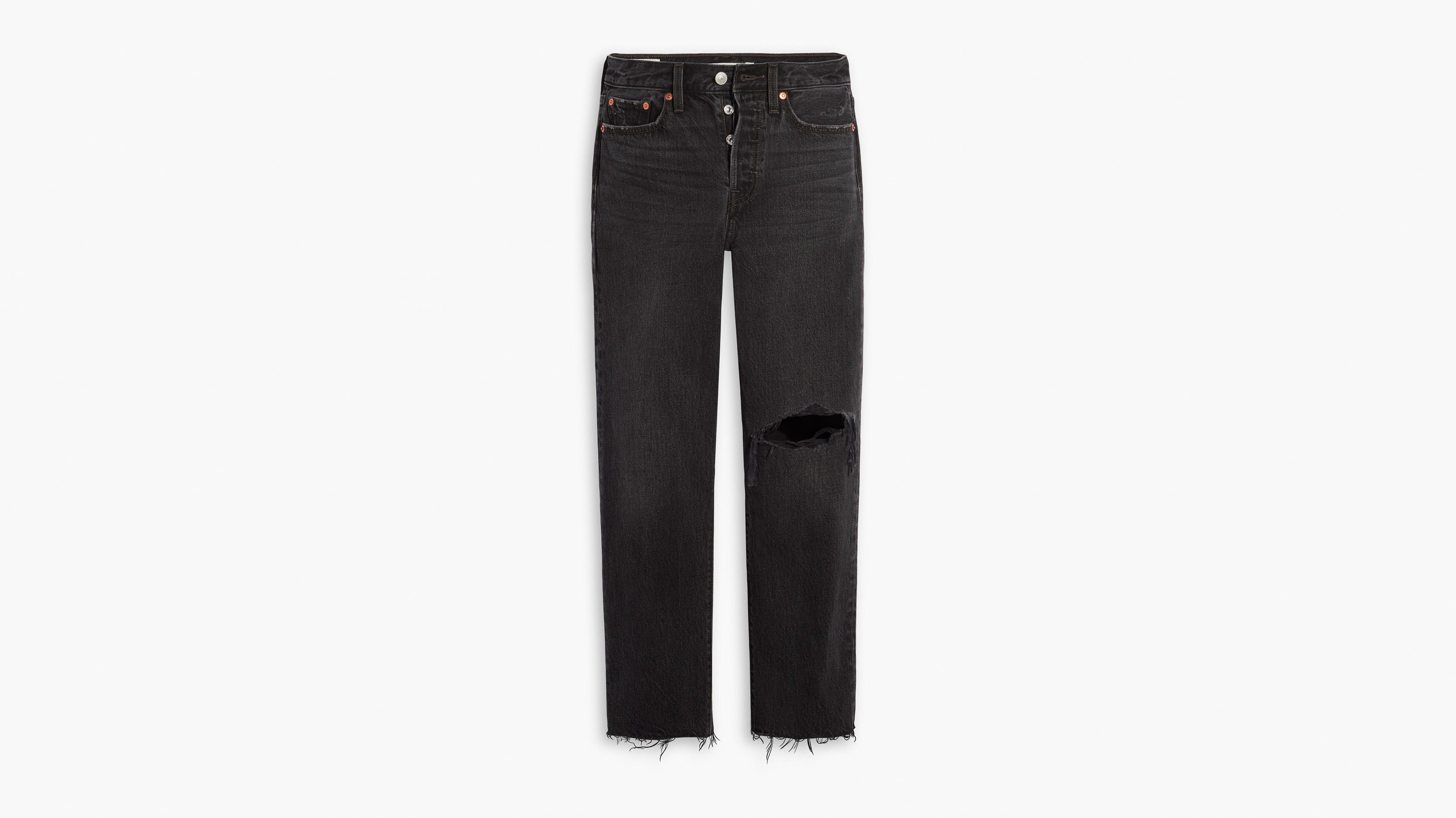 Levi black hotsell wedgie jeans