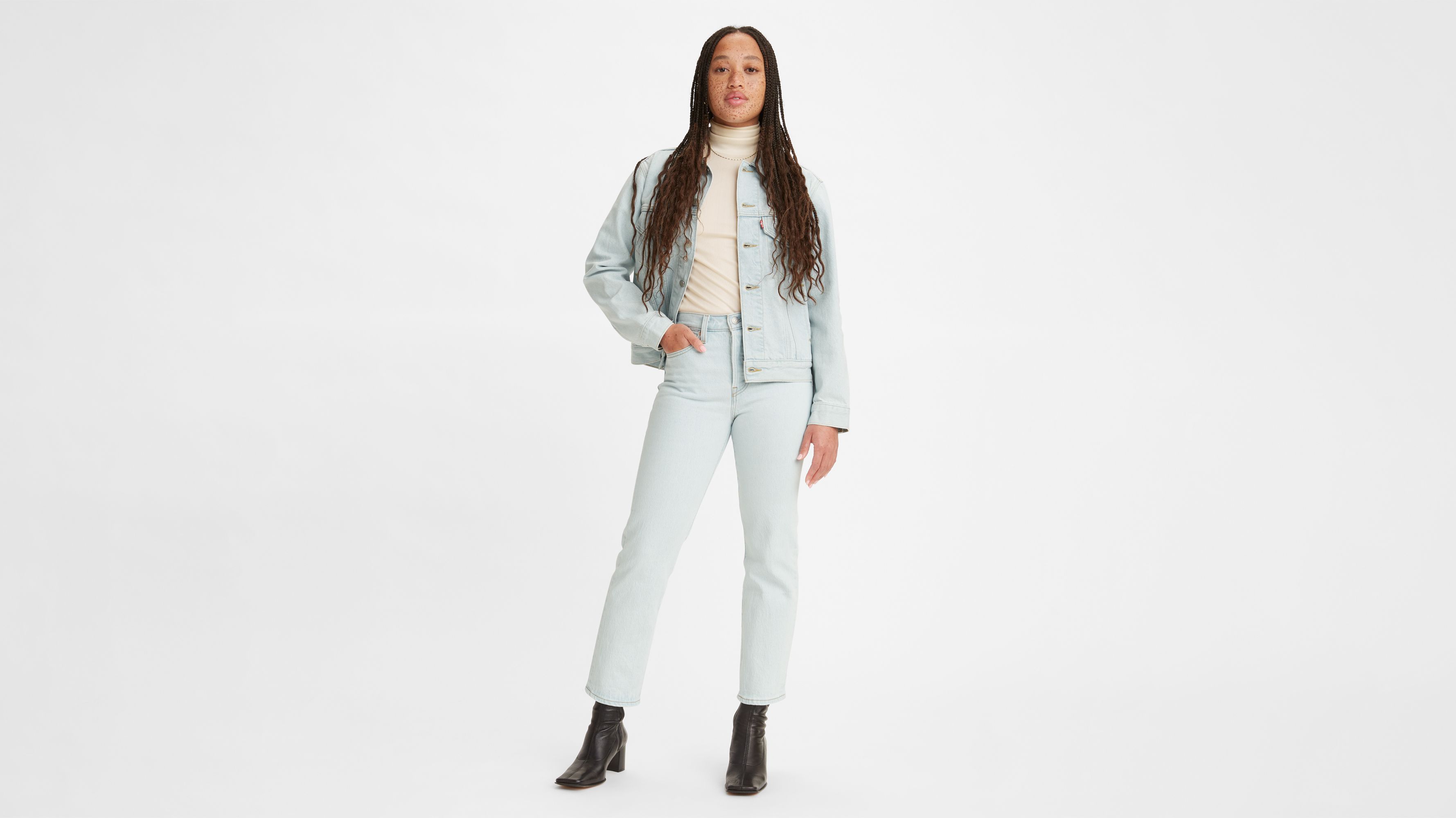 Wedgie Straight Ankle Women's Jeans 1