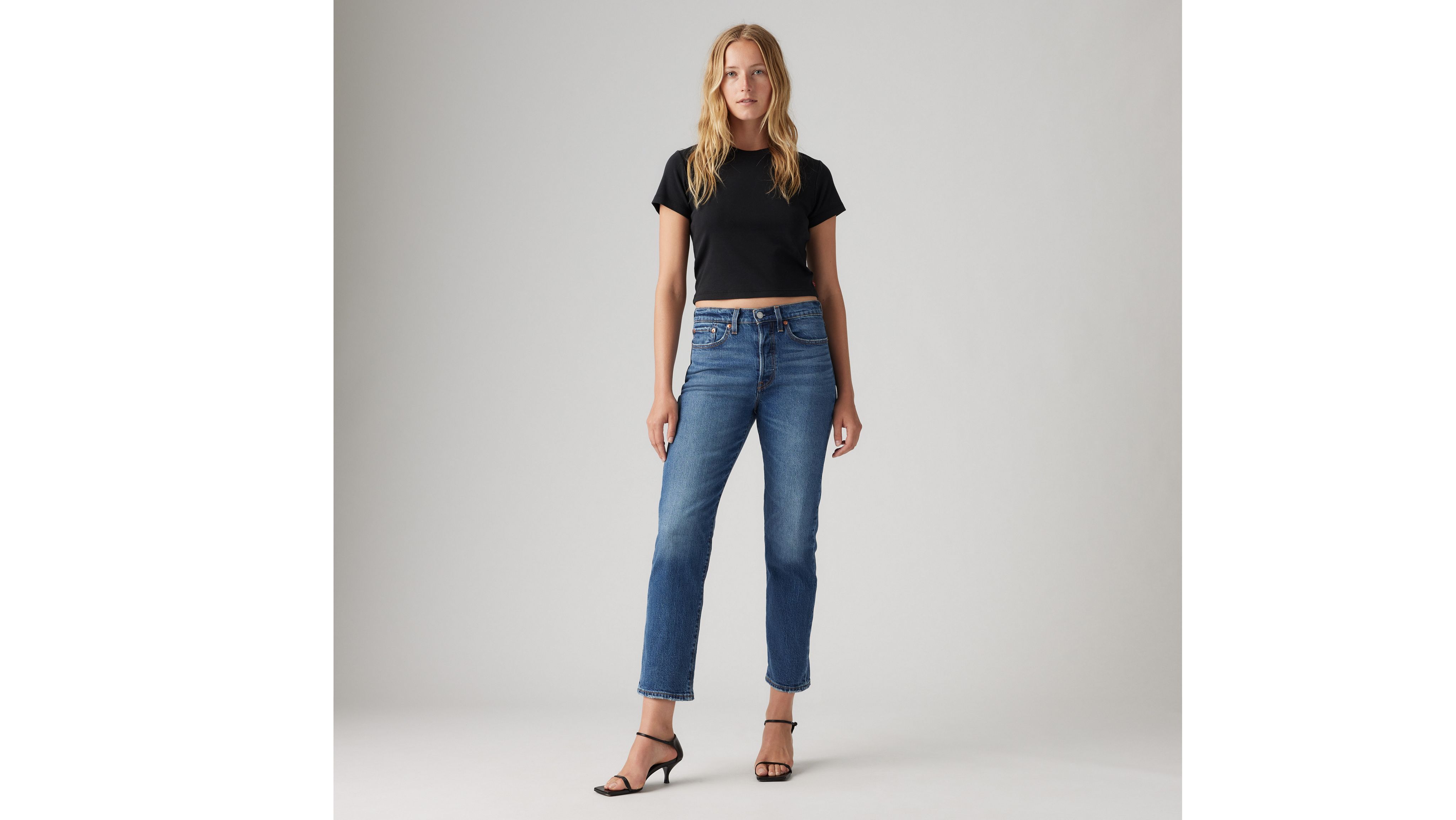 Levi's Women's Wedgie Straight Fit Jeans - Night Sight