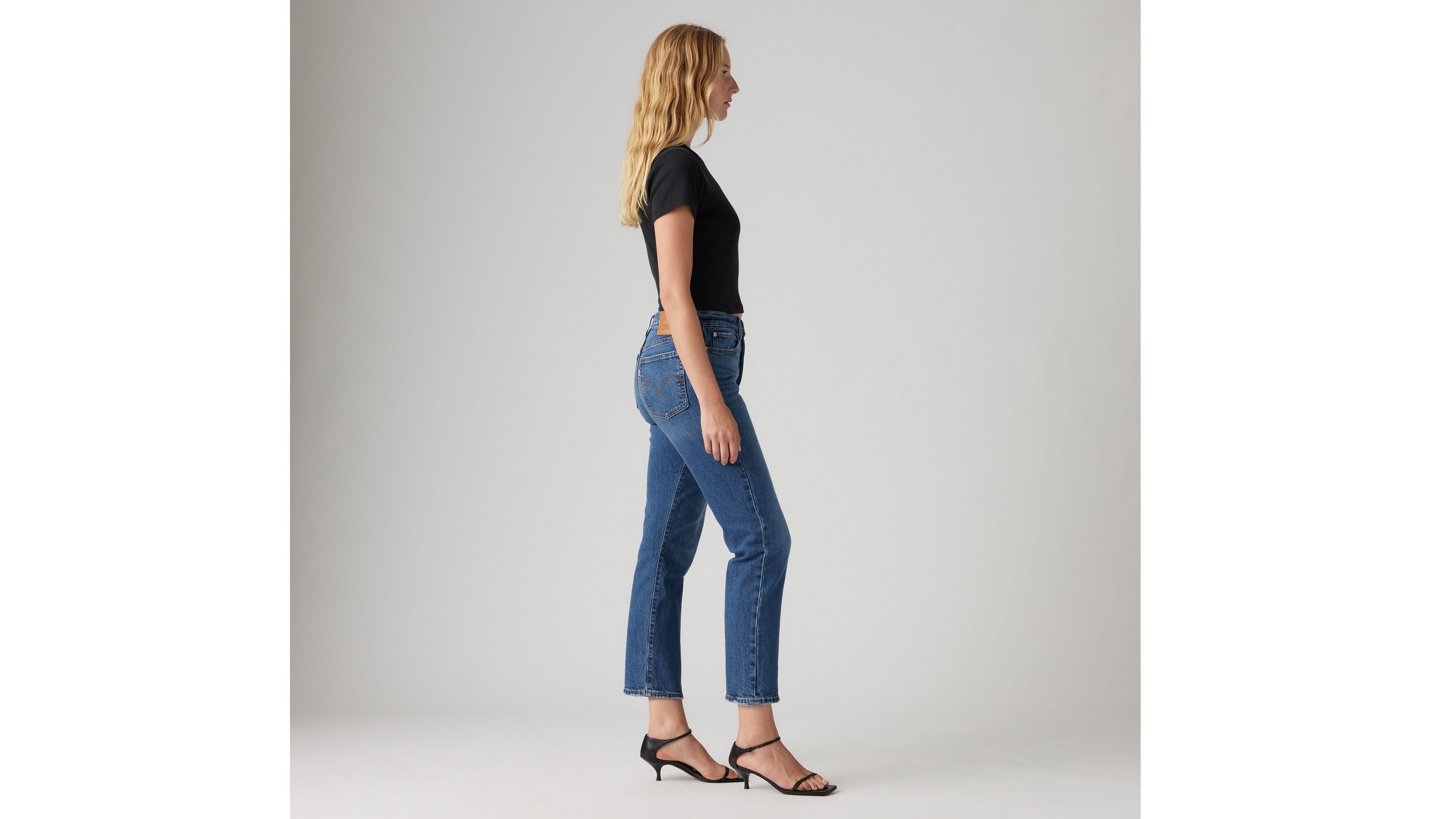 Wedgie Straight Fit Women's Jeans - Dark Wash