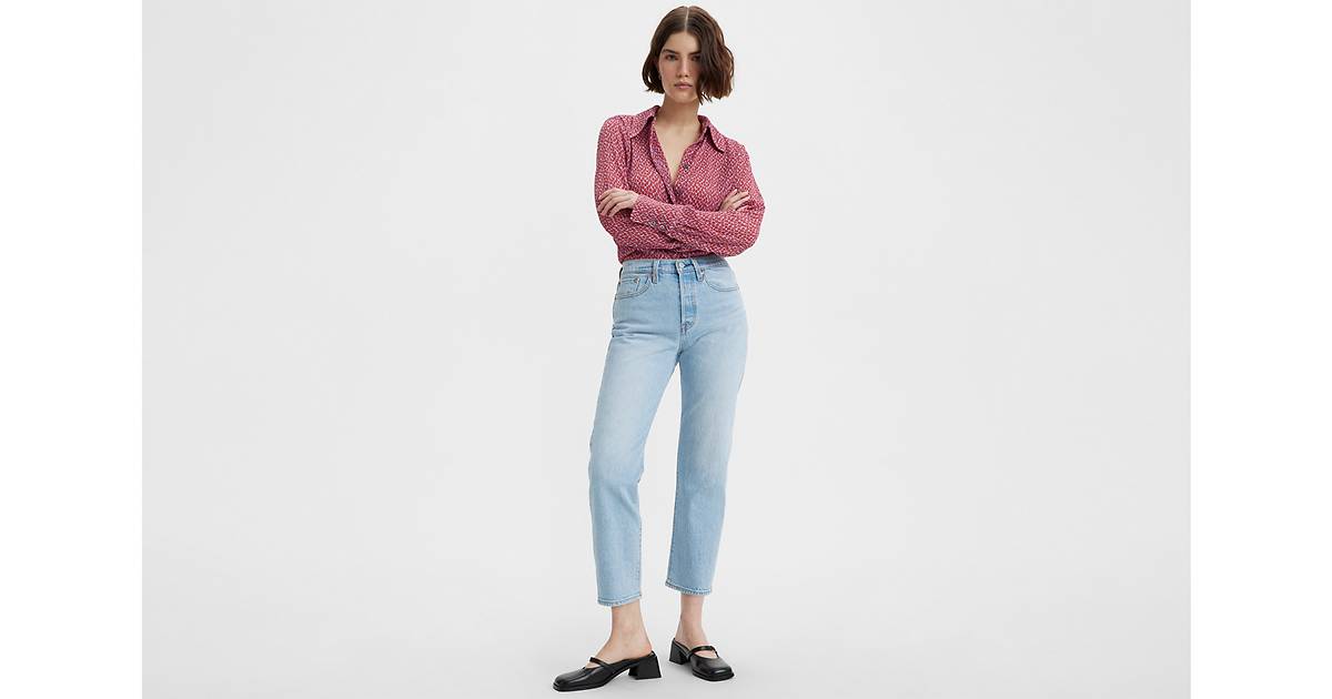 Wedgie Straight Jeans - Blue | Levi's® RS