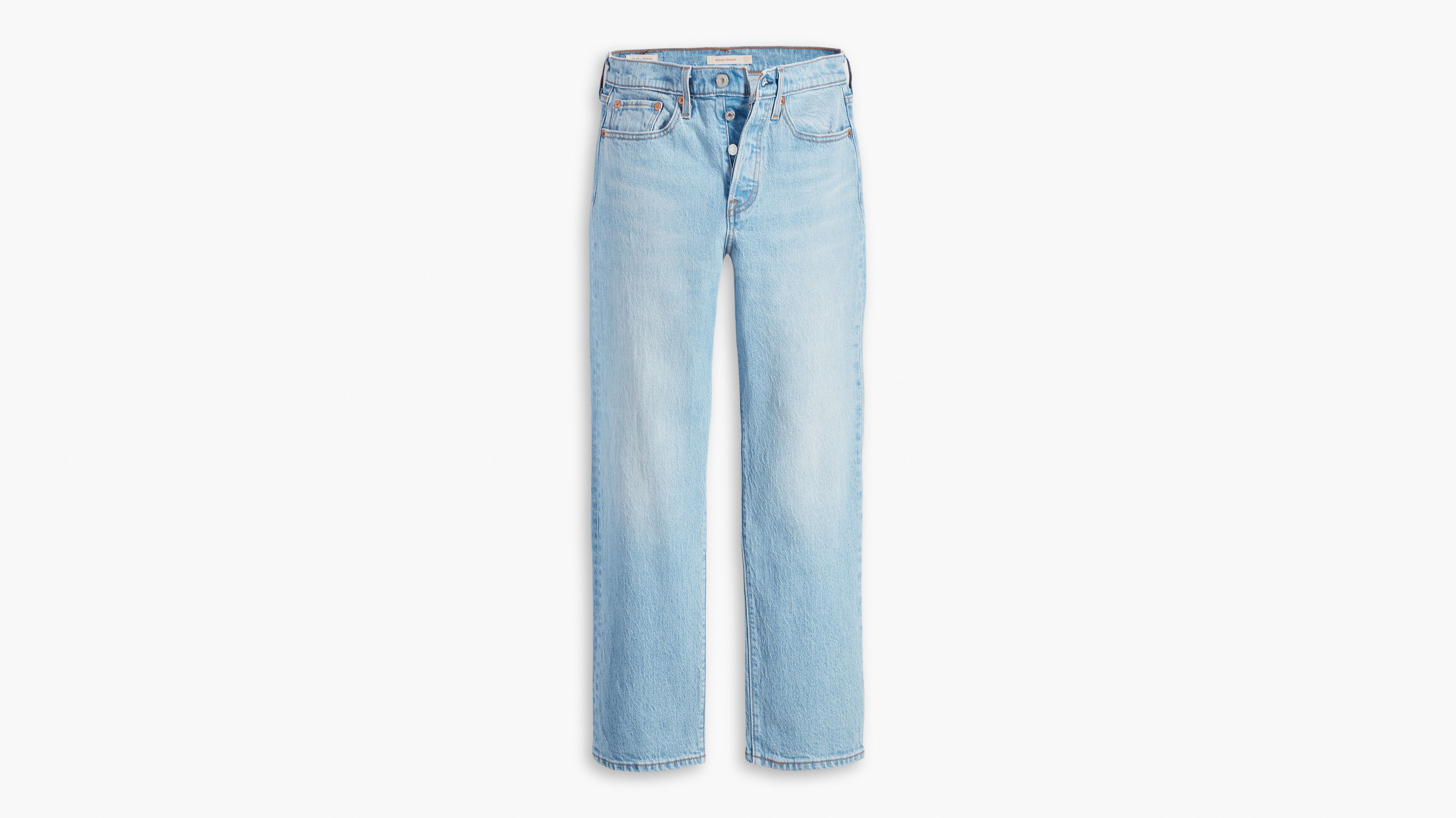 Wedgie Straight Fit Women's Jeans - Light Wash | Levi's® CA