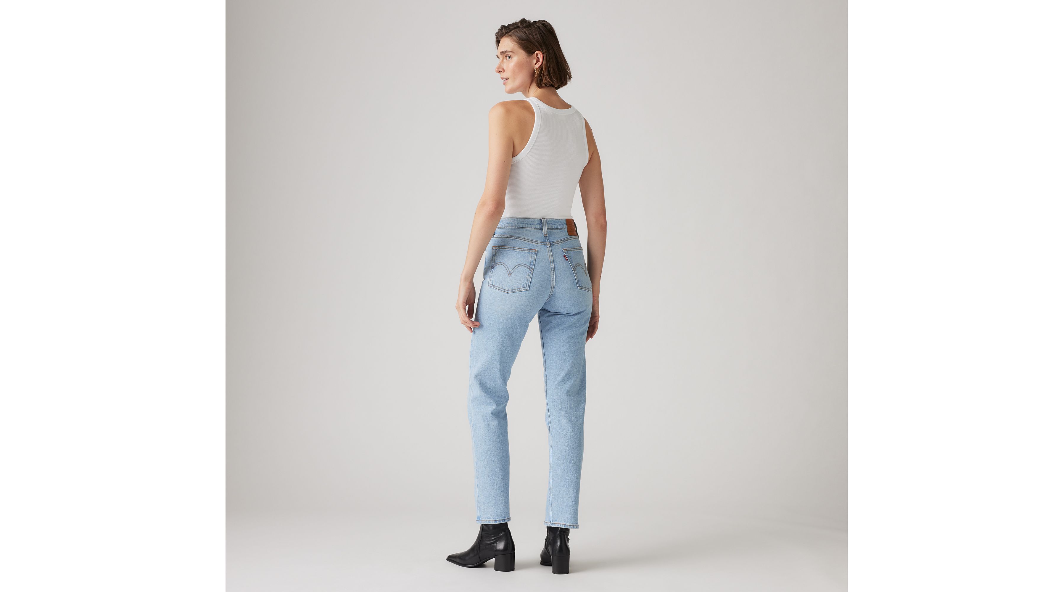 Levi's Wedgie Straight Jeans In Fully Baked