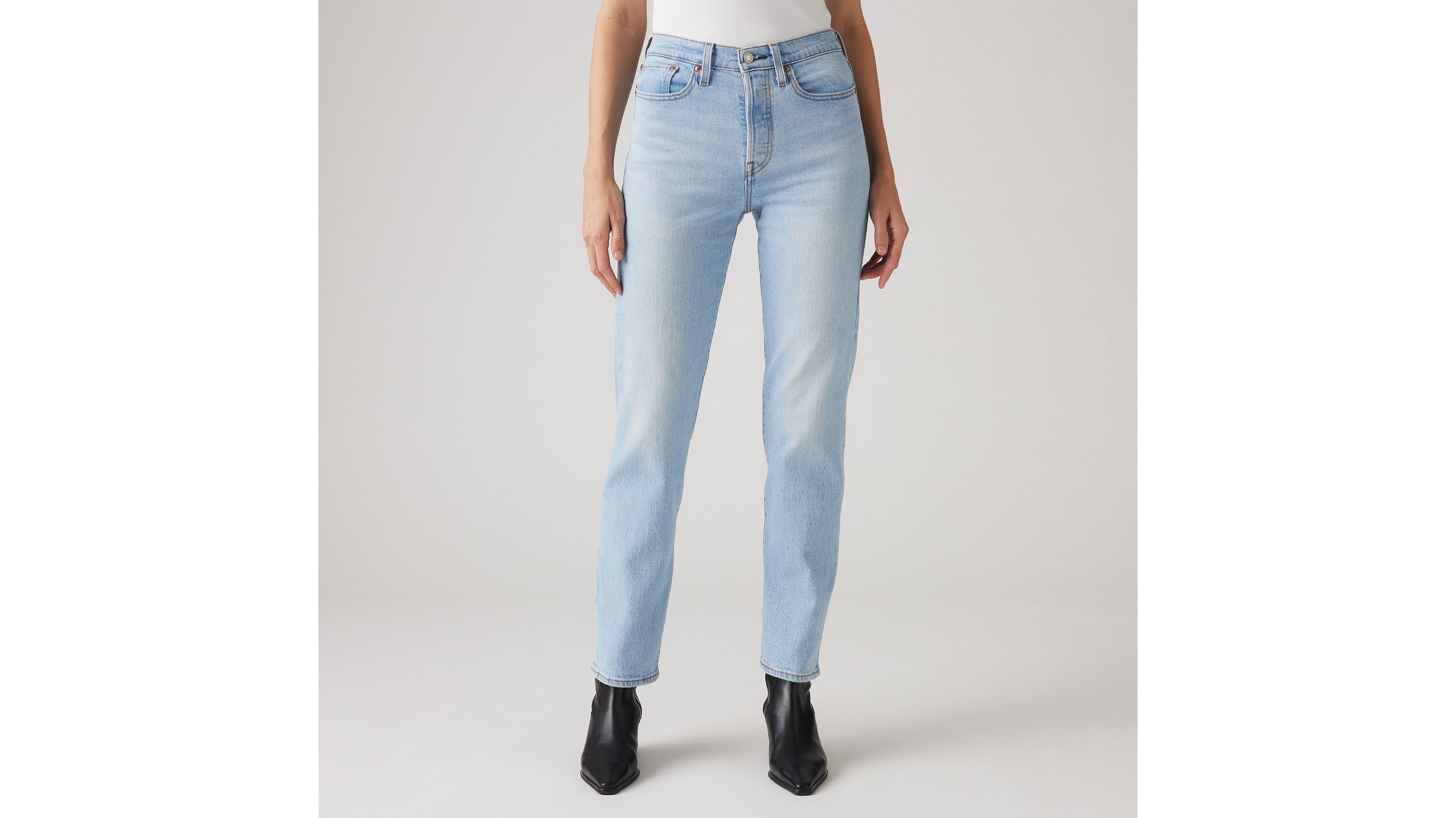 Levi's Wedgie Straight Jeans In Fully Baked