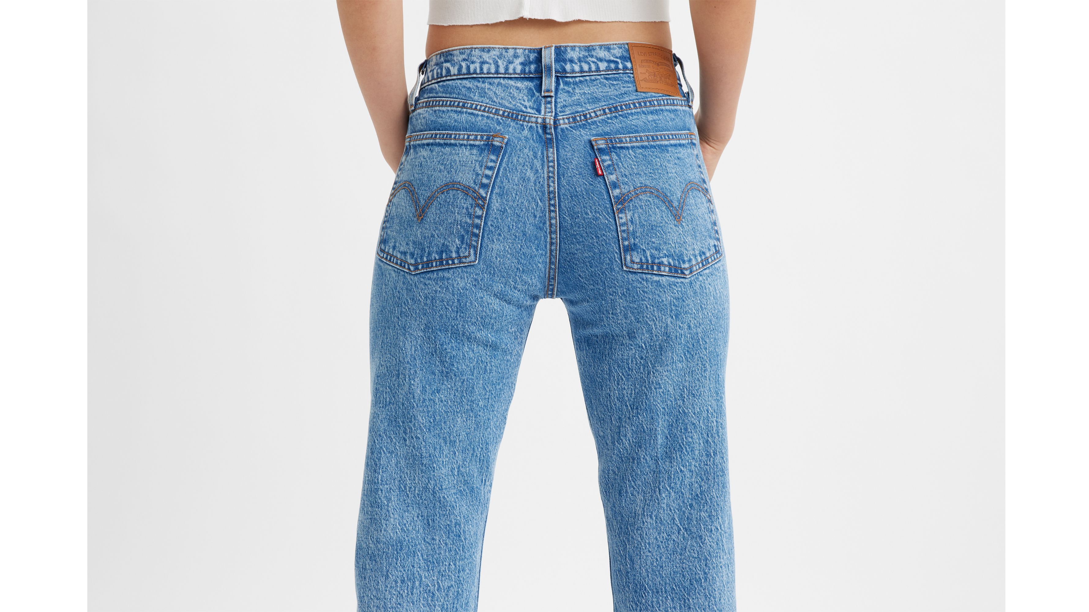 Levi's - Wedgie Fit Straight Jeans - Tango Blue – 88 Jeans