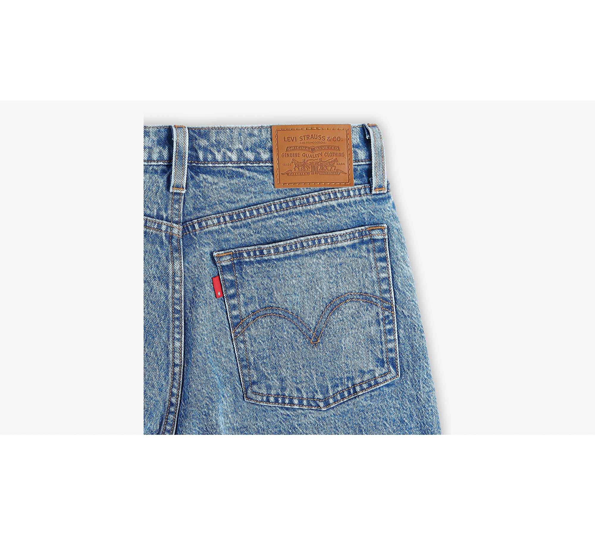 Levi's Women's High Waisted Straight Jeans, Joe Strut-Medium Indigo, 26 at   Women's Jeans store