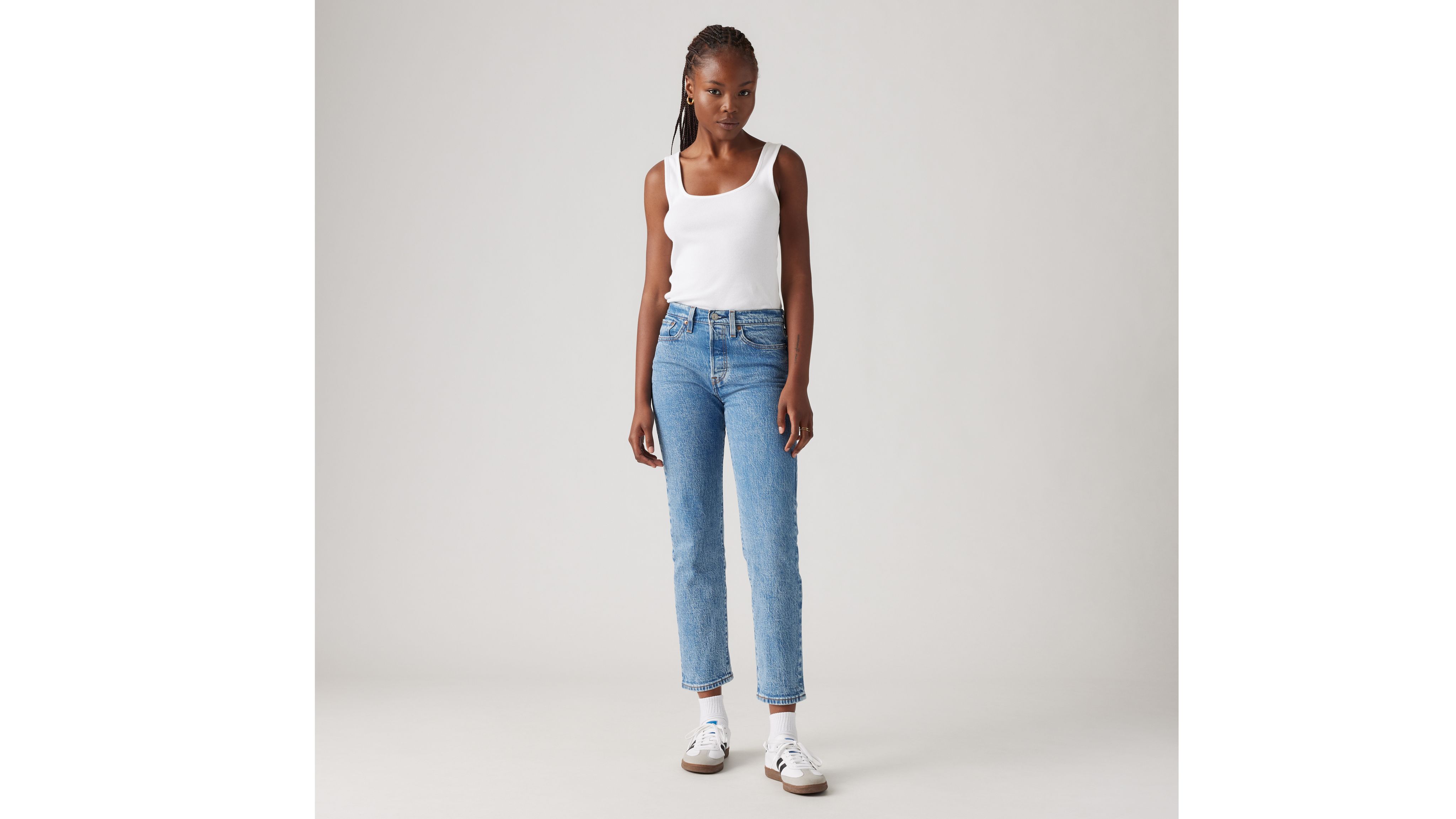 Levi's Wedgie Straight Fit Women's Jeans 33x28 In Space To Think