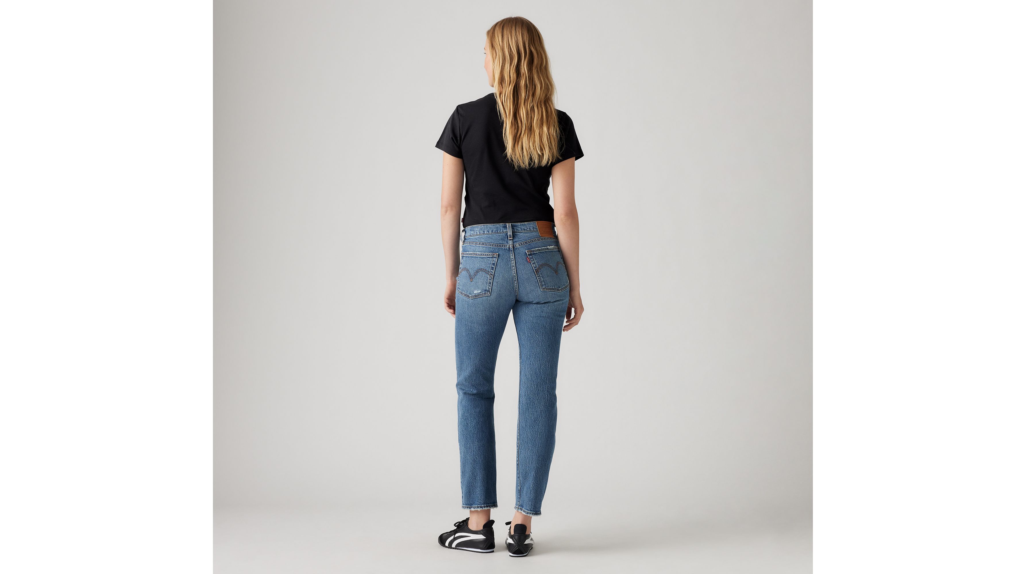 Levi's Wedgie Straight Fit Women's Jeans 30x26 In Neither Here Nor There