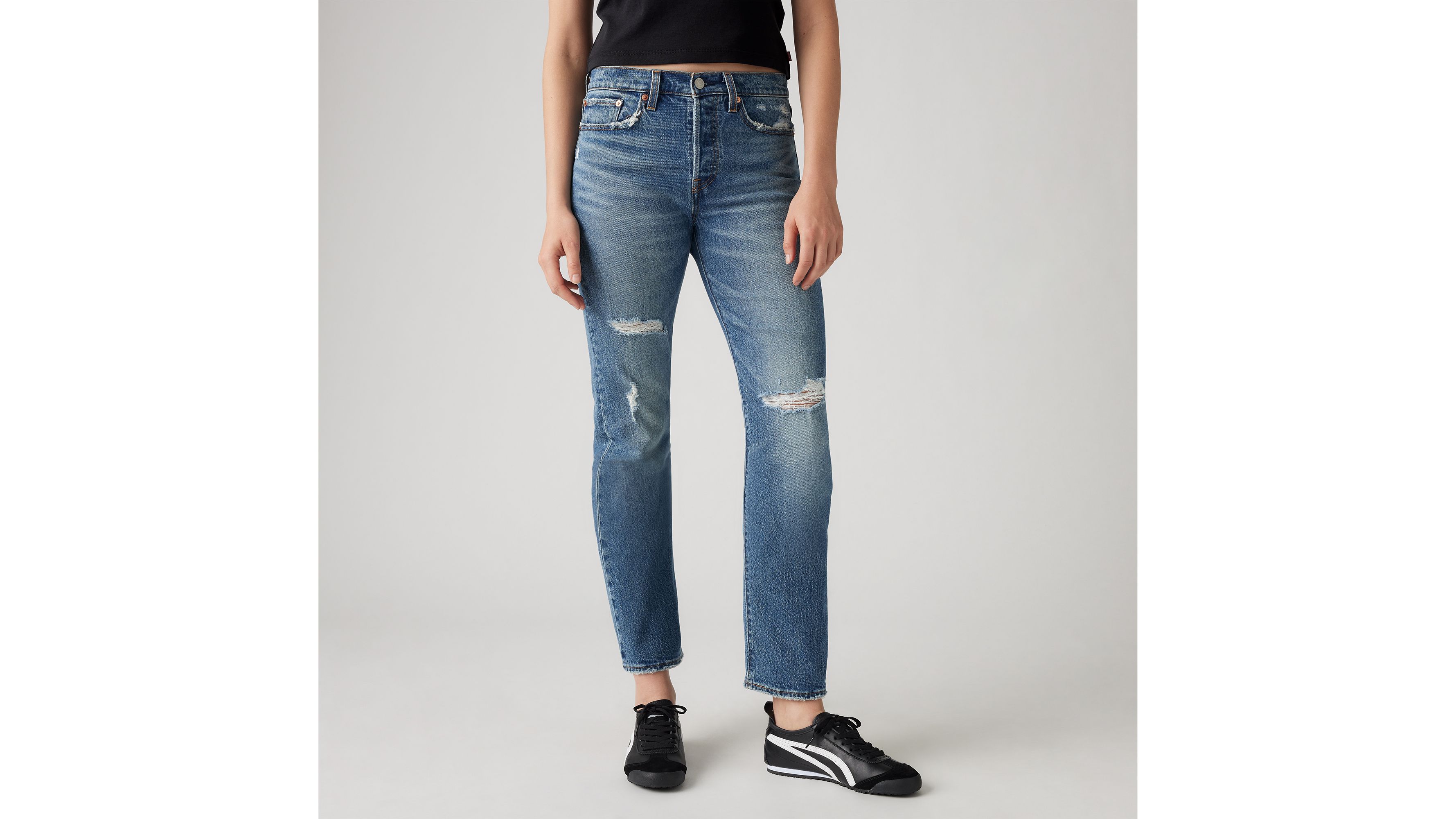 Levi's Wedgie Straight Fit Women's Jeans 30x26 In Neither Here Nor There