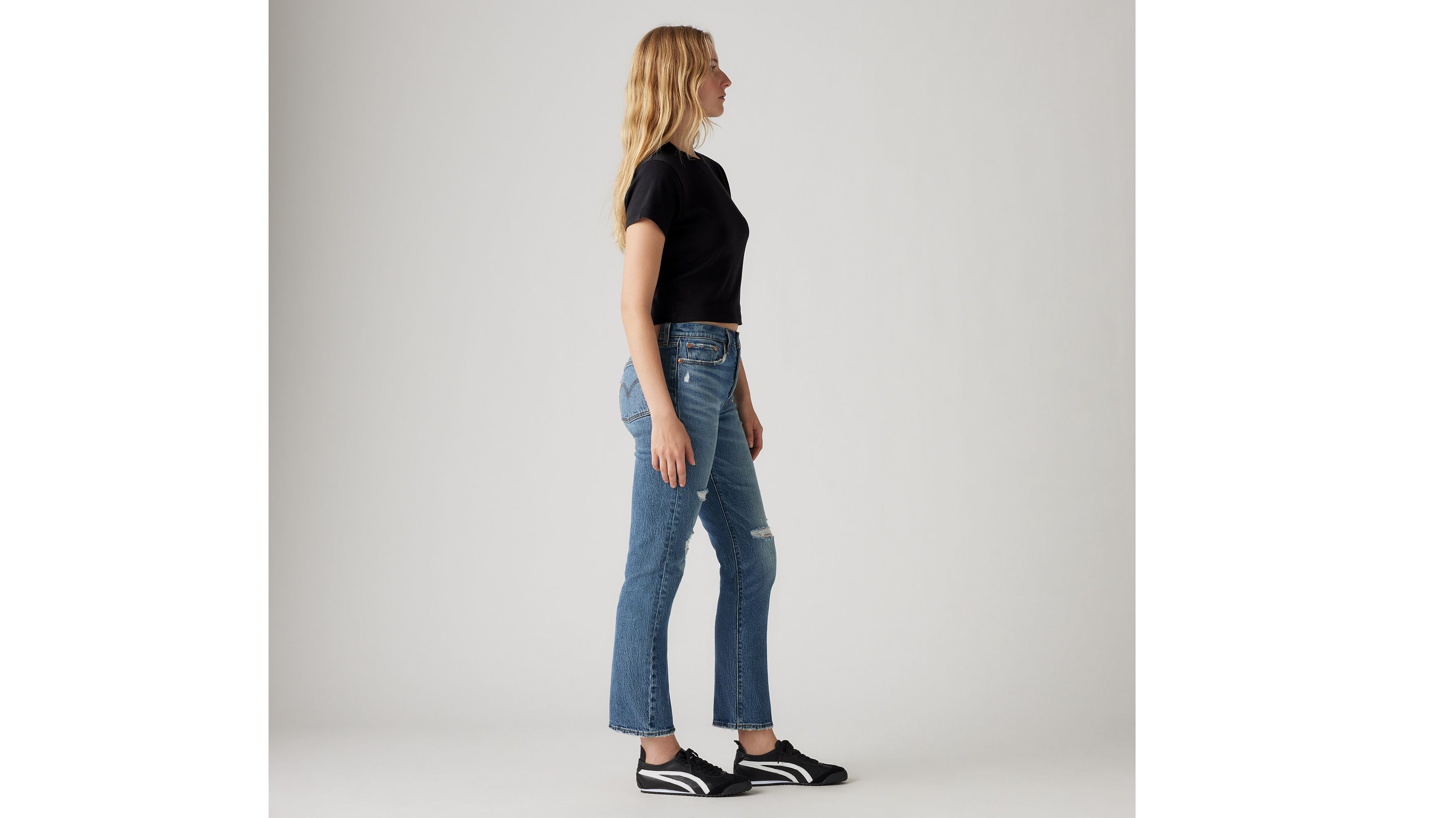 Levi's Wedgie Straight Fit Women's Jeans 30x26 In Neither Here Nor There