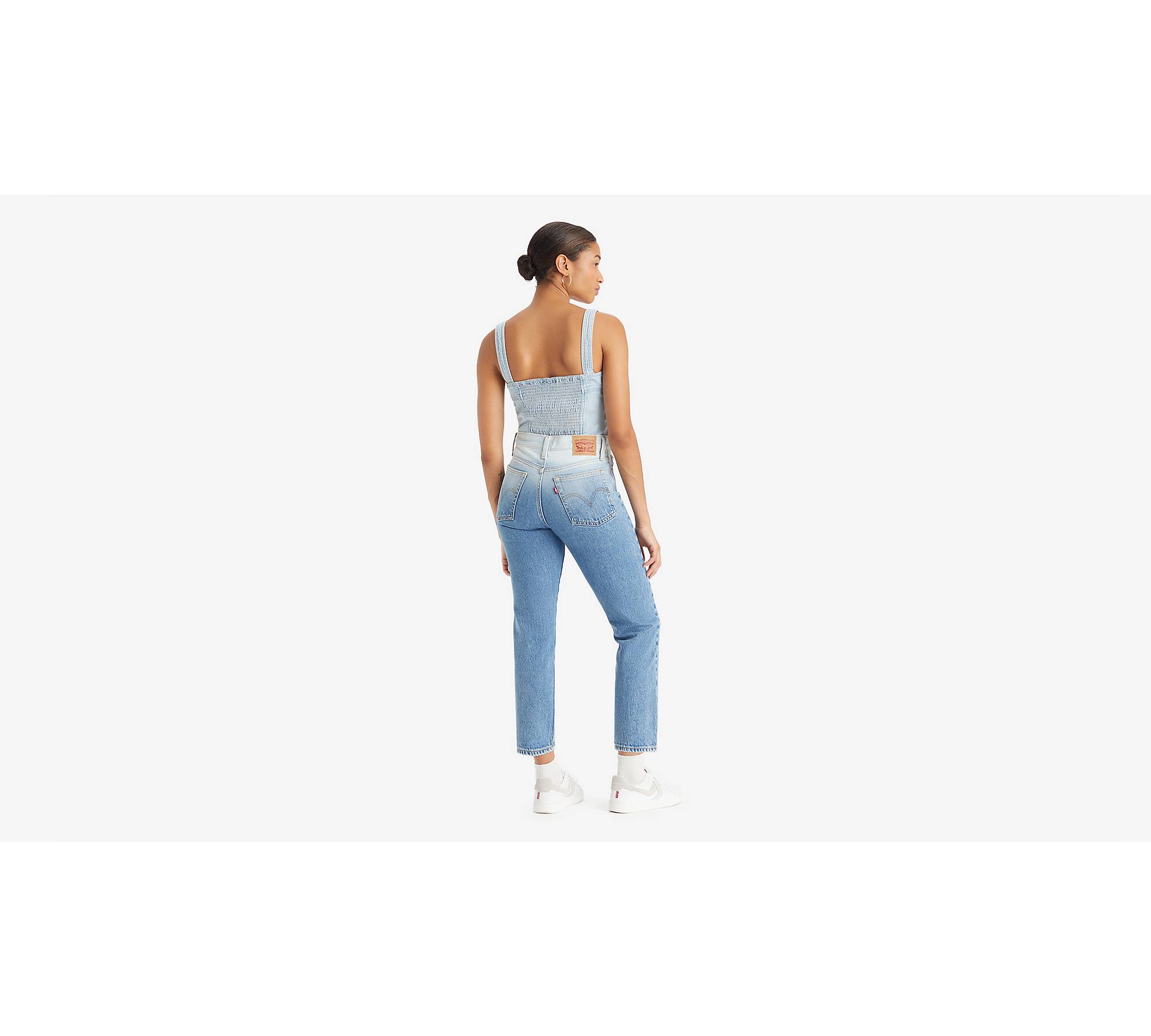 Wedgie Straight Jeans - Blue | Levi's® FI
