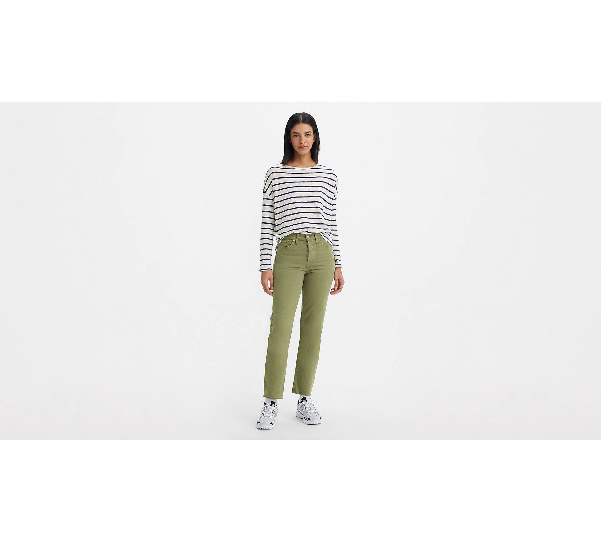 Wedgie Straight Women's Jeans - Green | Levi's® US