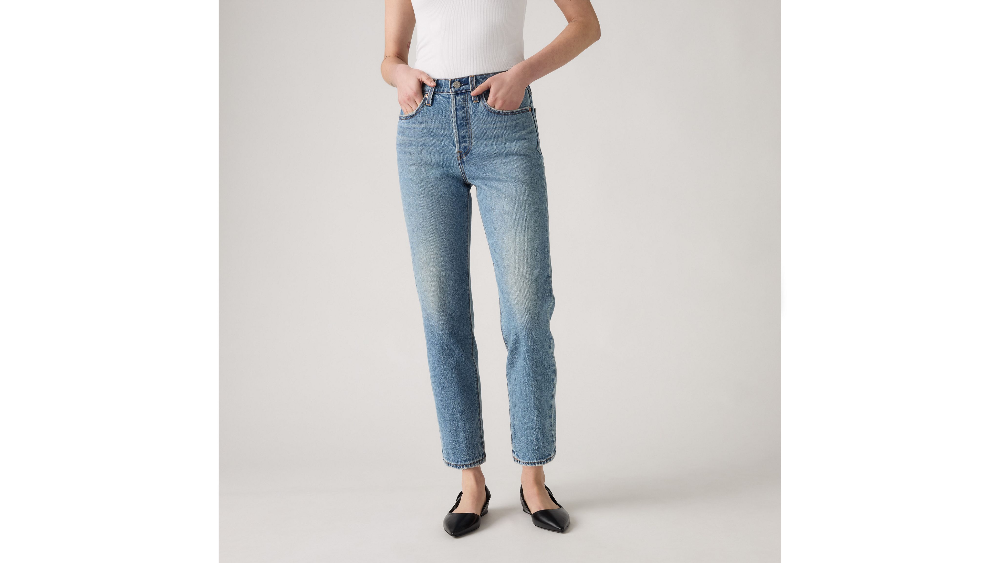 Wedgie Straight Ankle Women's Jeans - Medium Wash | Levi's® US