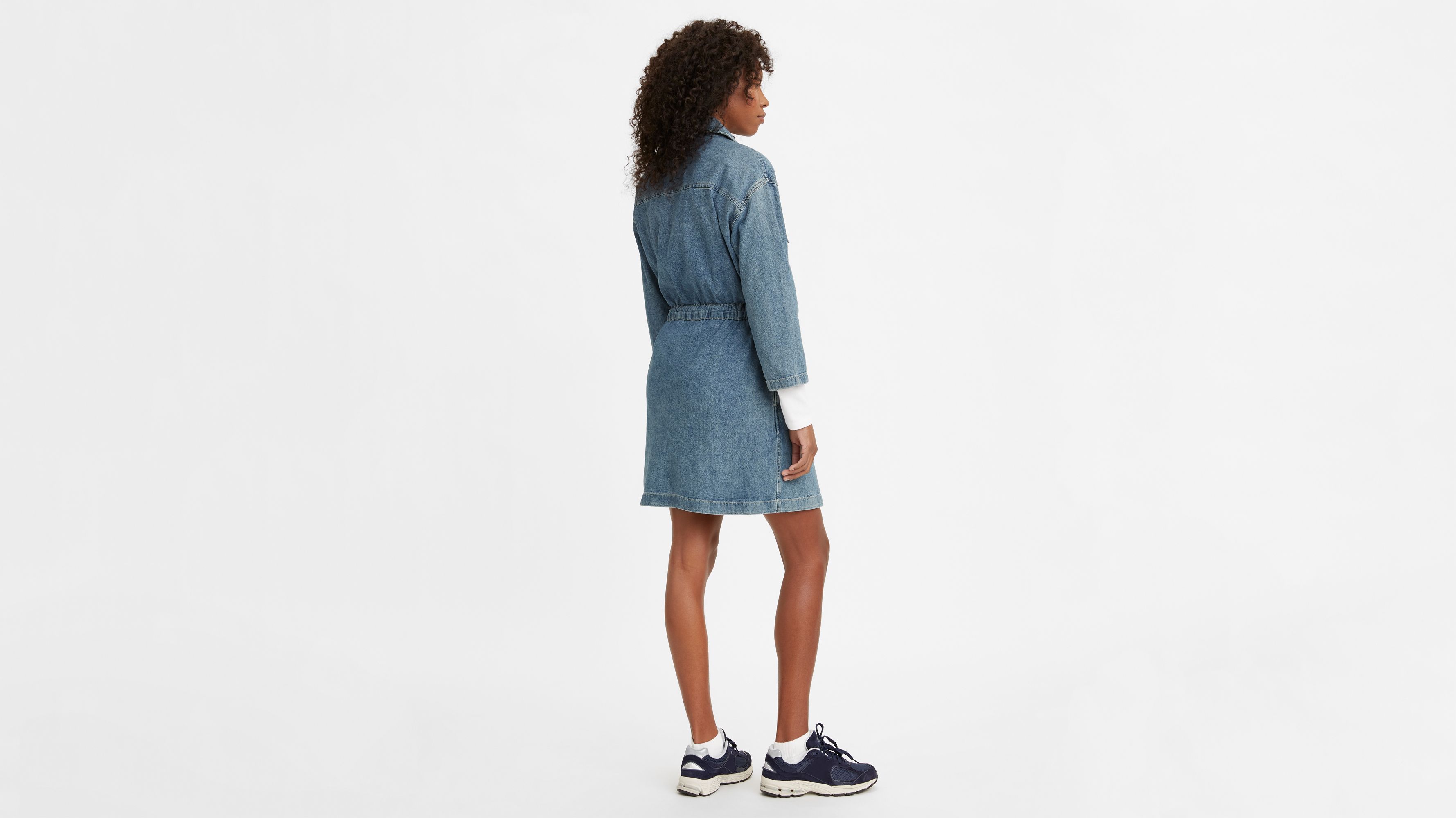 ainsley utility denim dress
