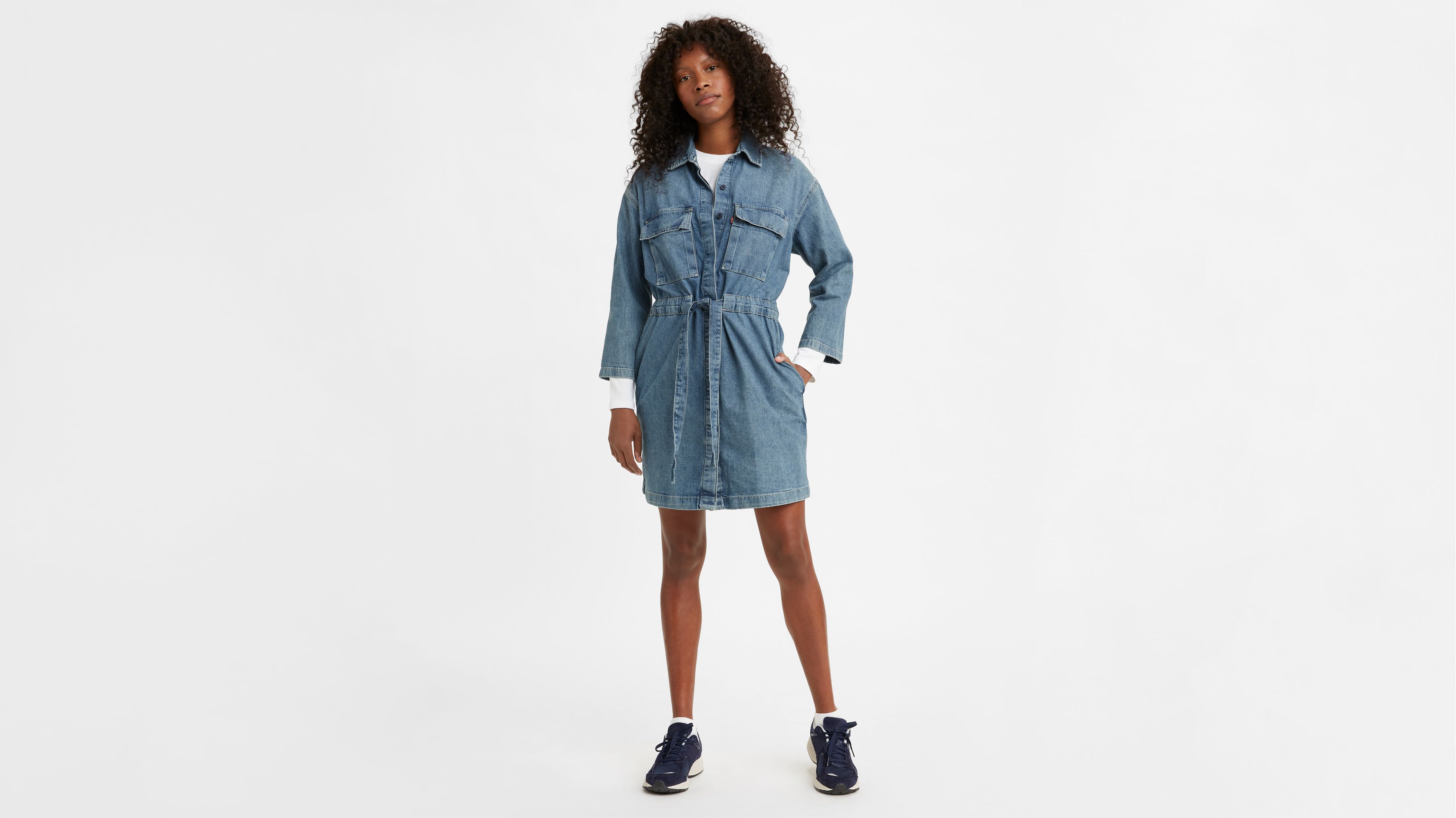 Utility 2025 denim dress