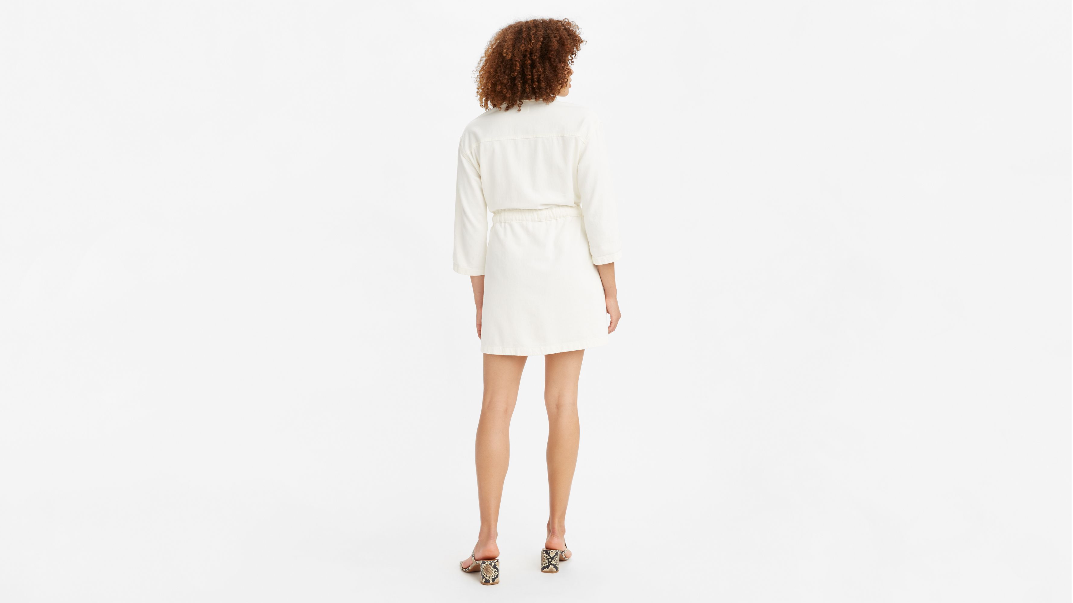 Levis white shop dress