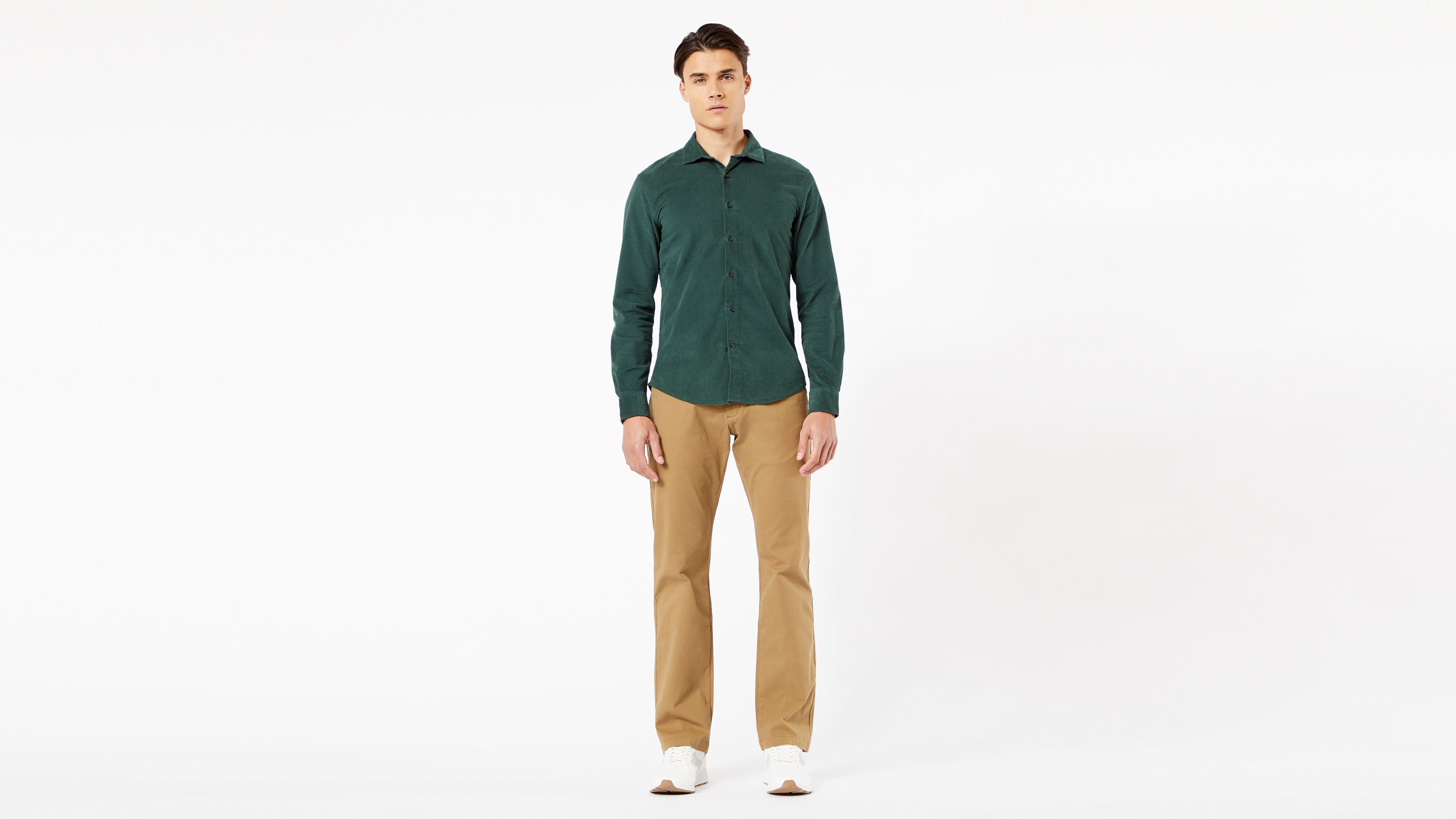 dockers alpha khaki straight fit