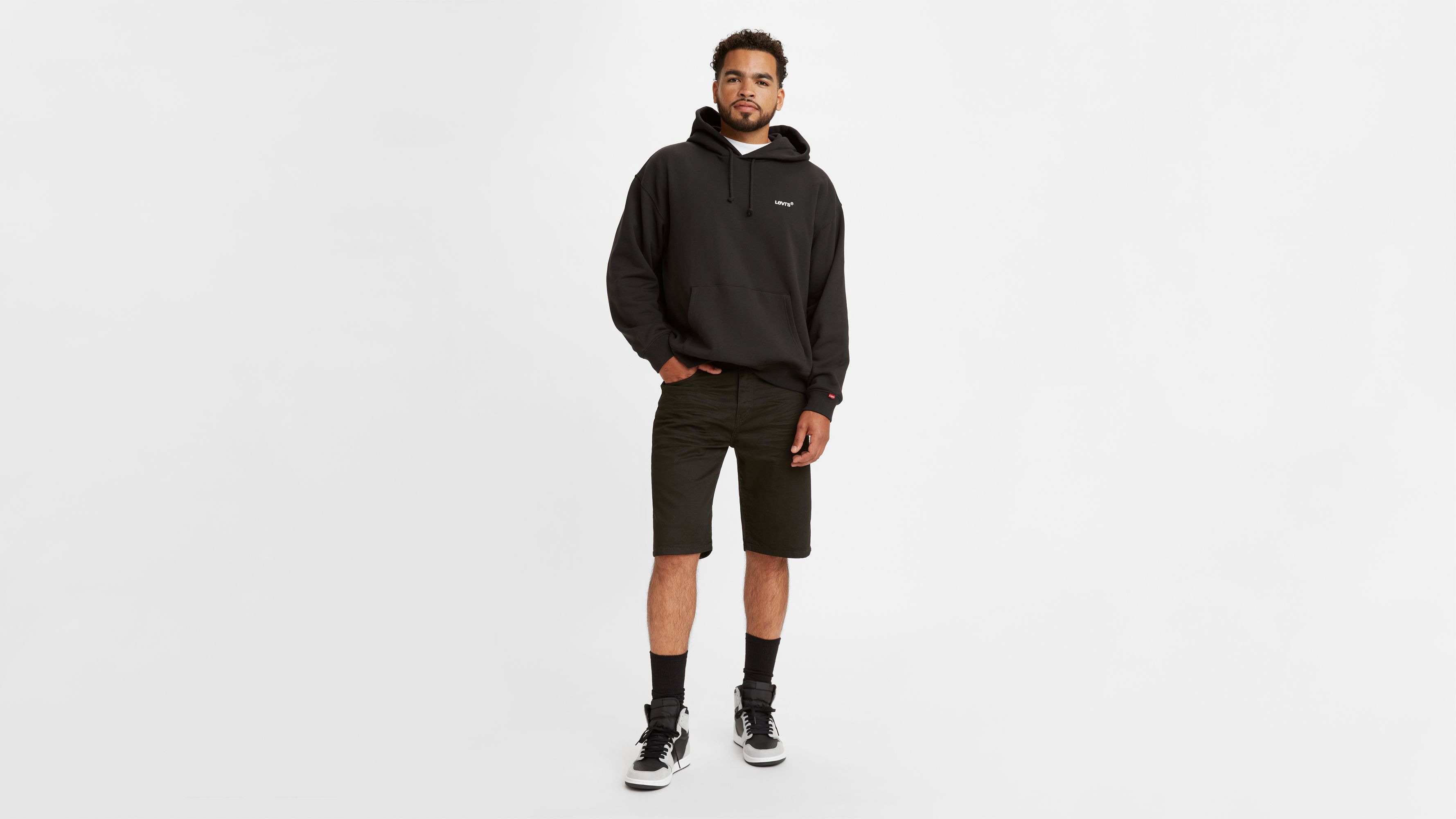 569™ Loose Straight Shorts - Black | Levi's® CA