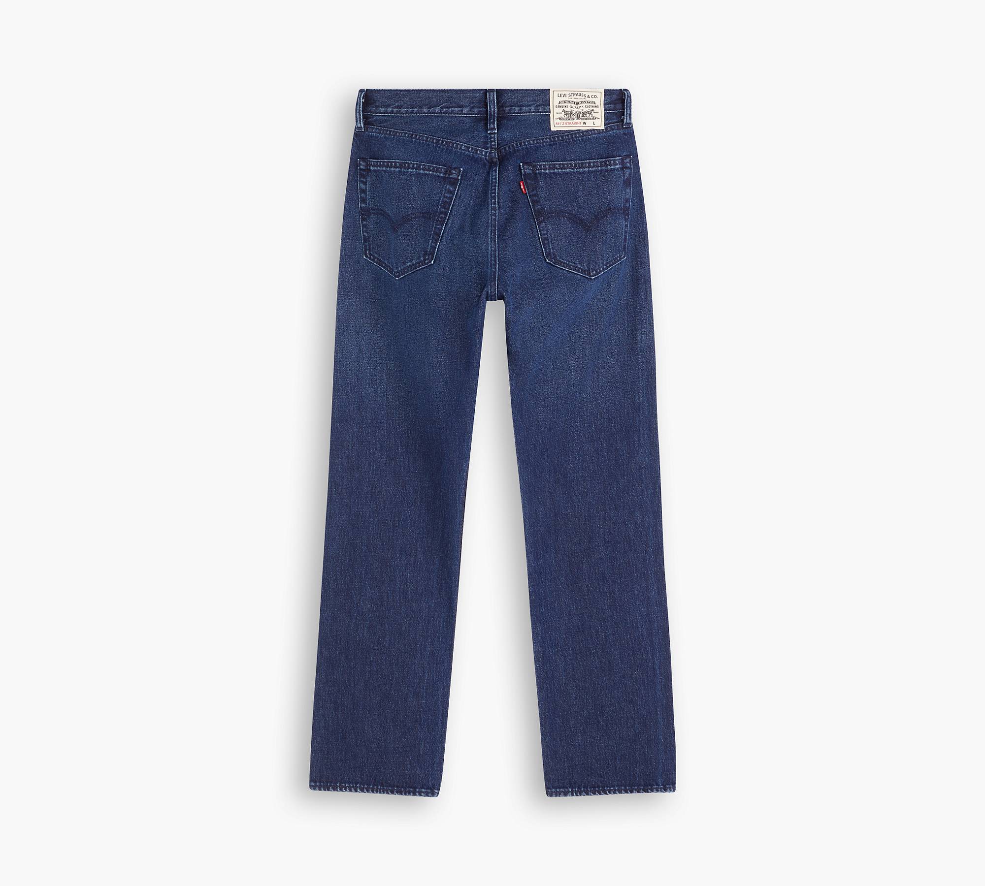 Levi's® Wellthread® 551™ Z Authentic Straight Fit Men's Jeans - Dark ...