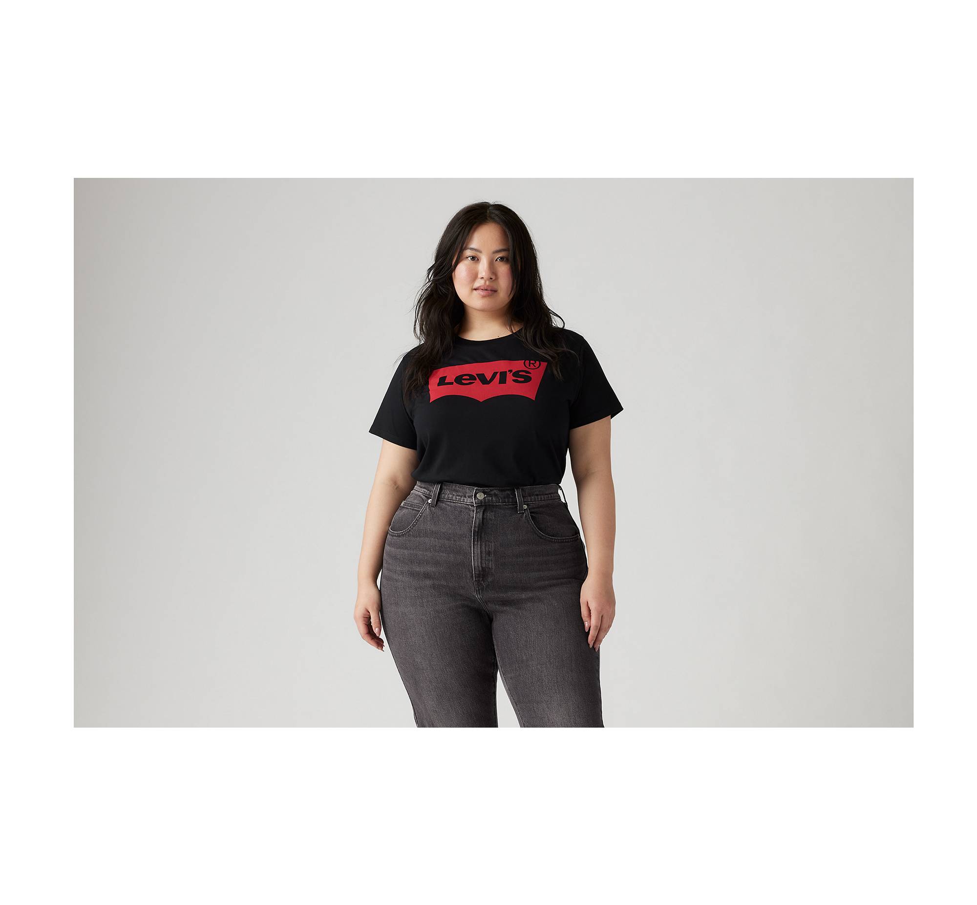 The Perfect Tee (plus) - Black | Levi's® IS