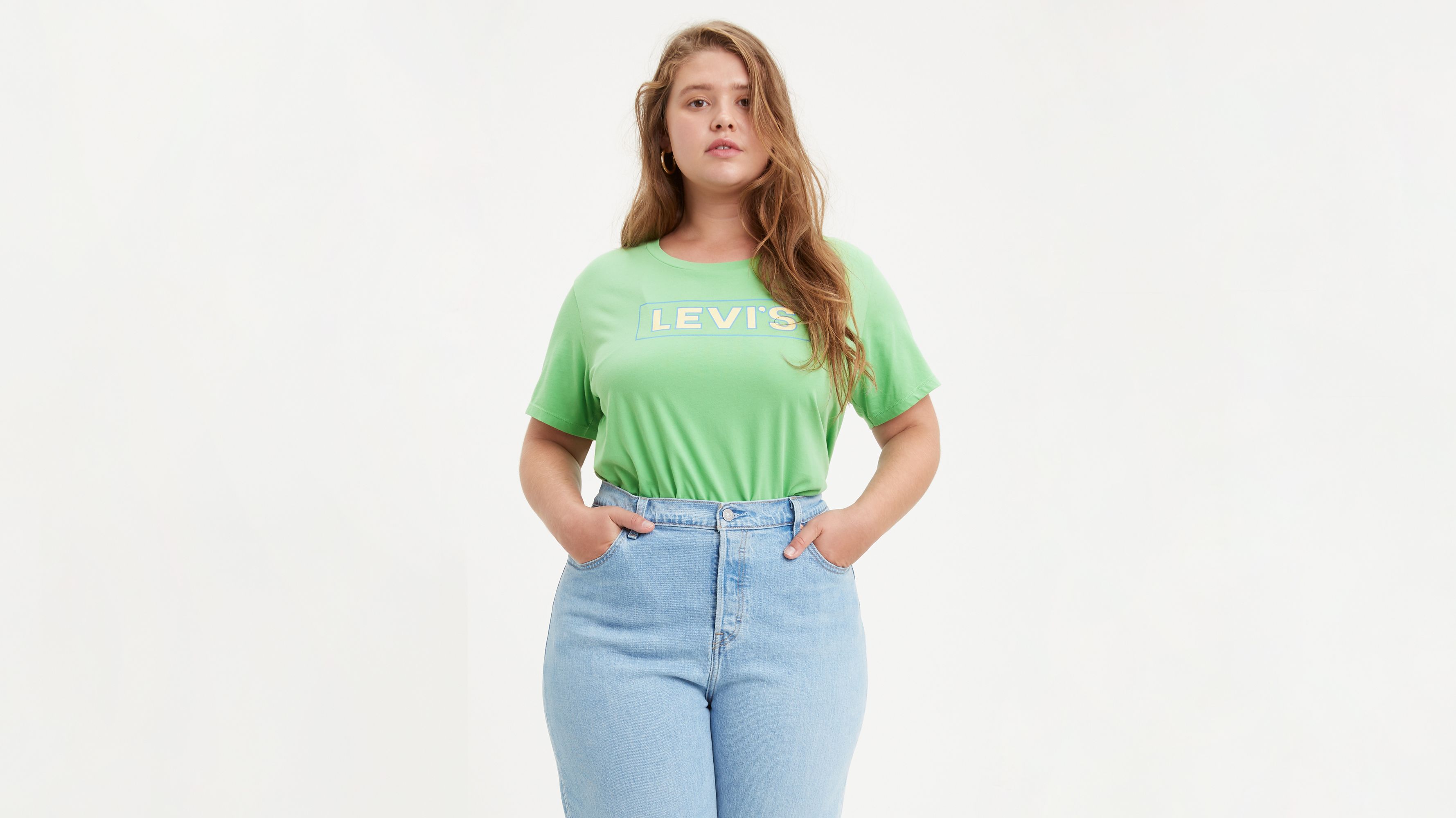 plus size white levi jeans