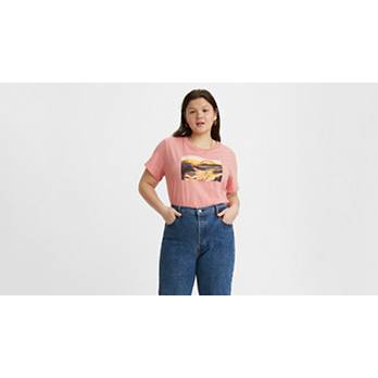 The Perfect Tee Shirt. (plus Size) - Red | Levi's® US