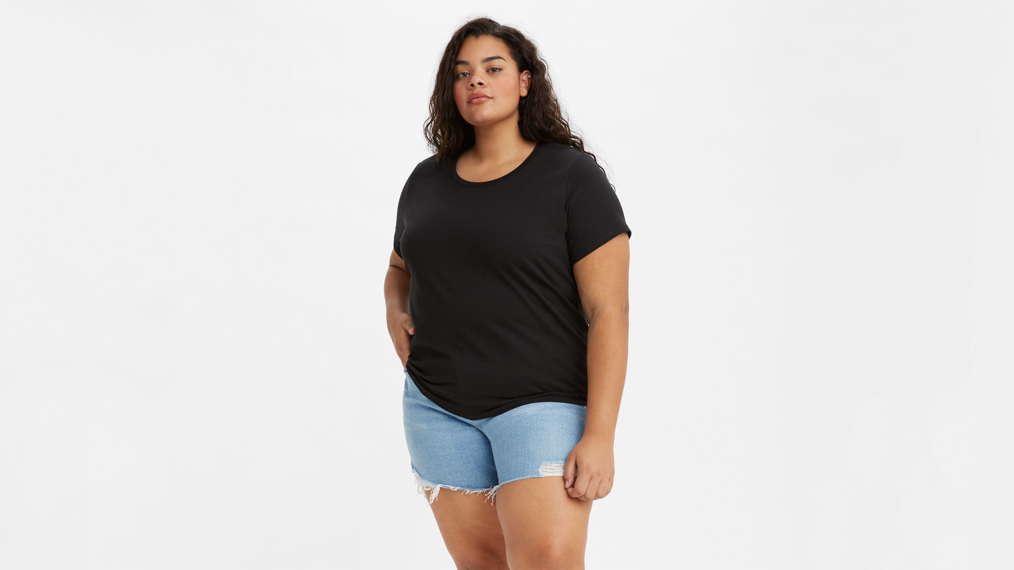 levi's plus size t shirt