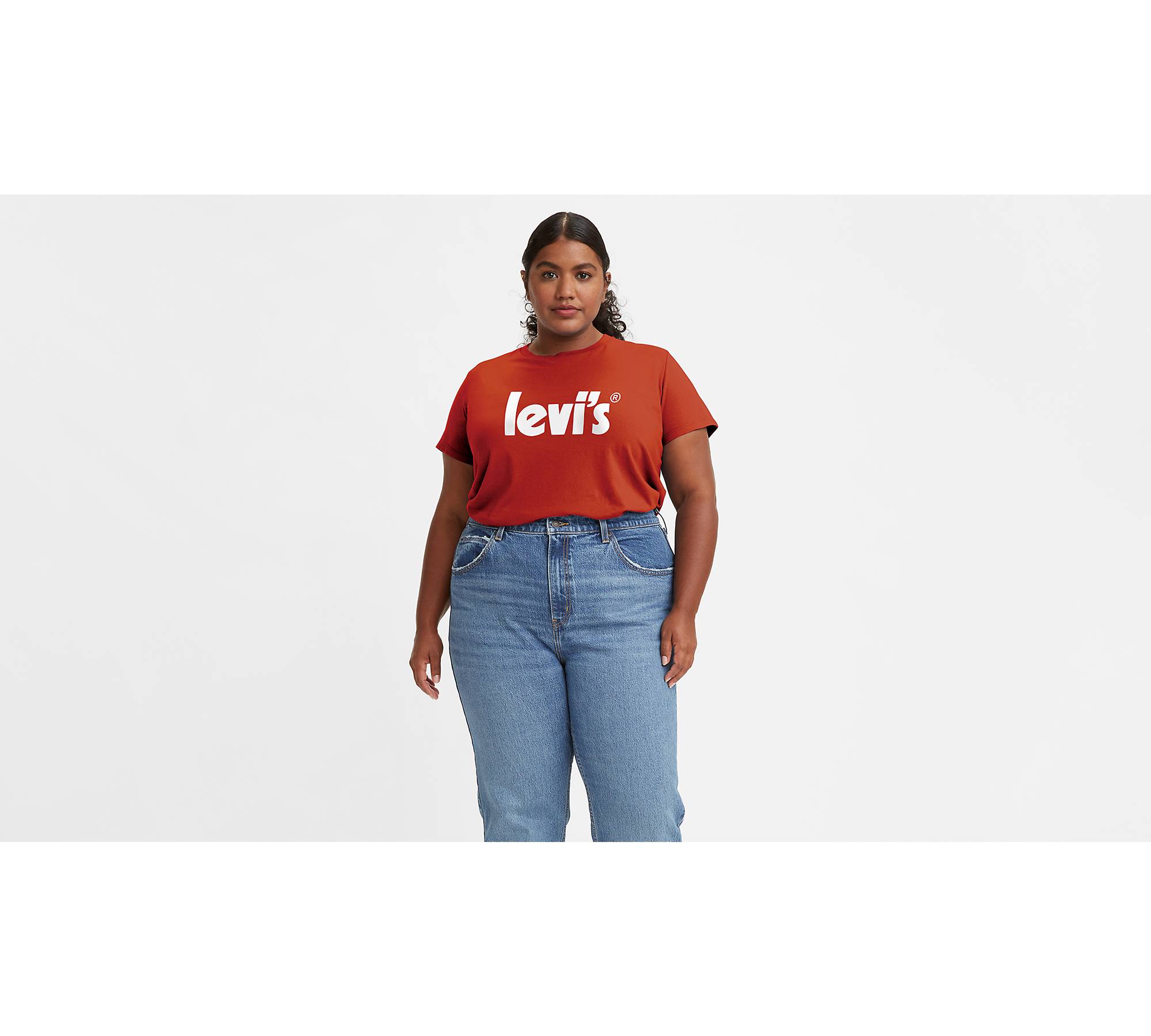 Levi's® Logo T-shirt (plus Size) - Orange | Levi's® US