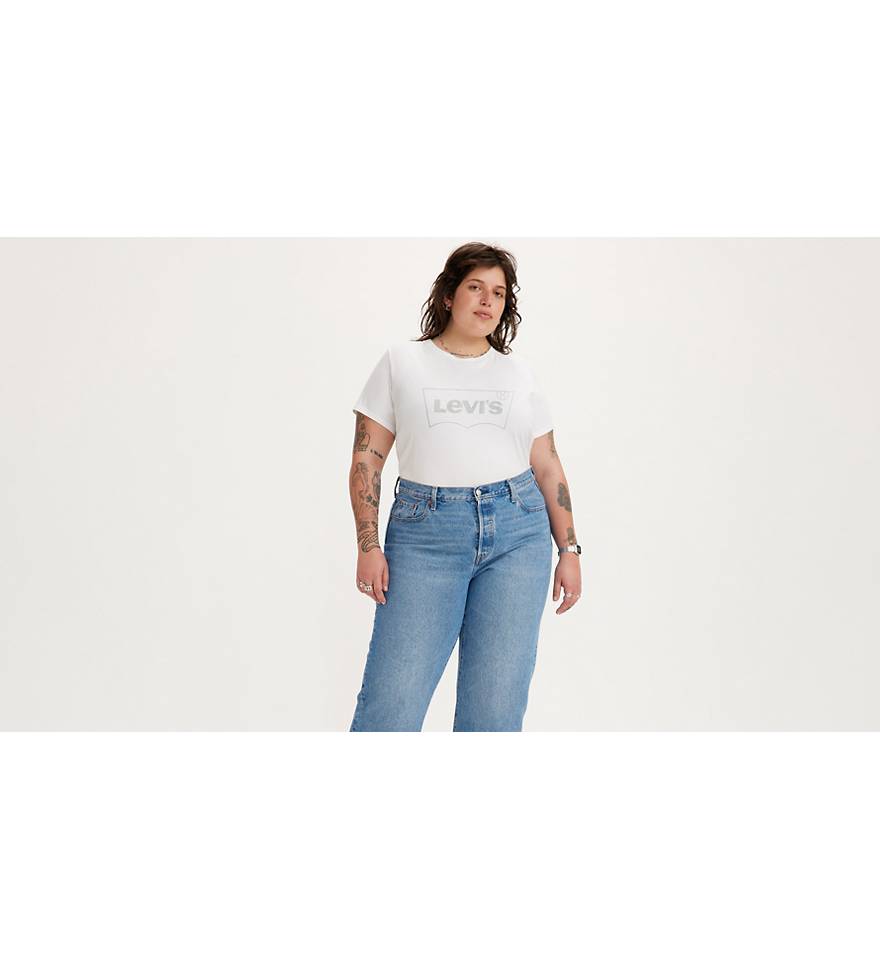 The Perfect Tee (plus Size) - White | Levi's® IT