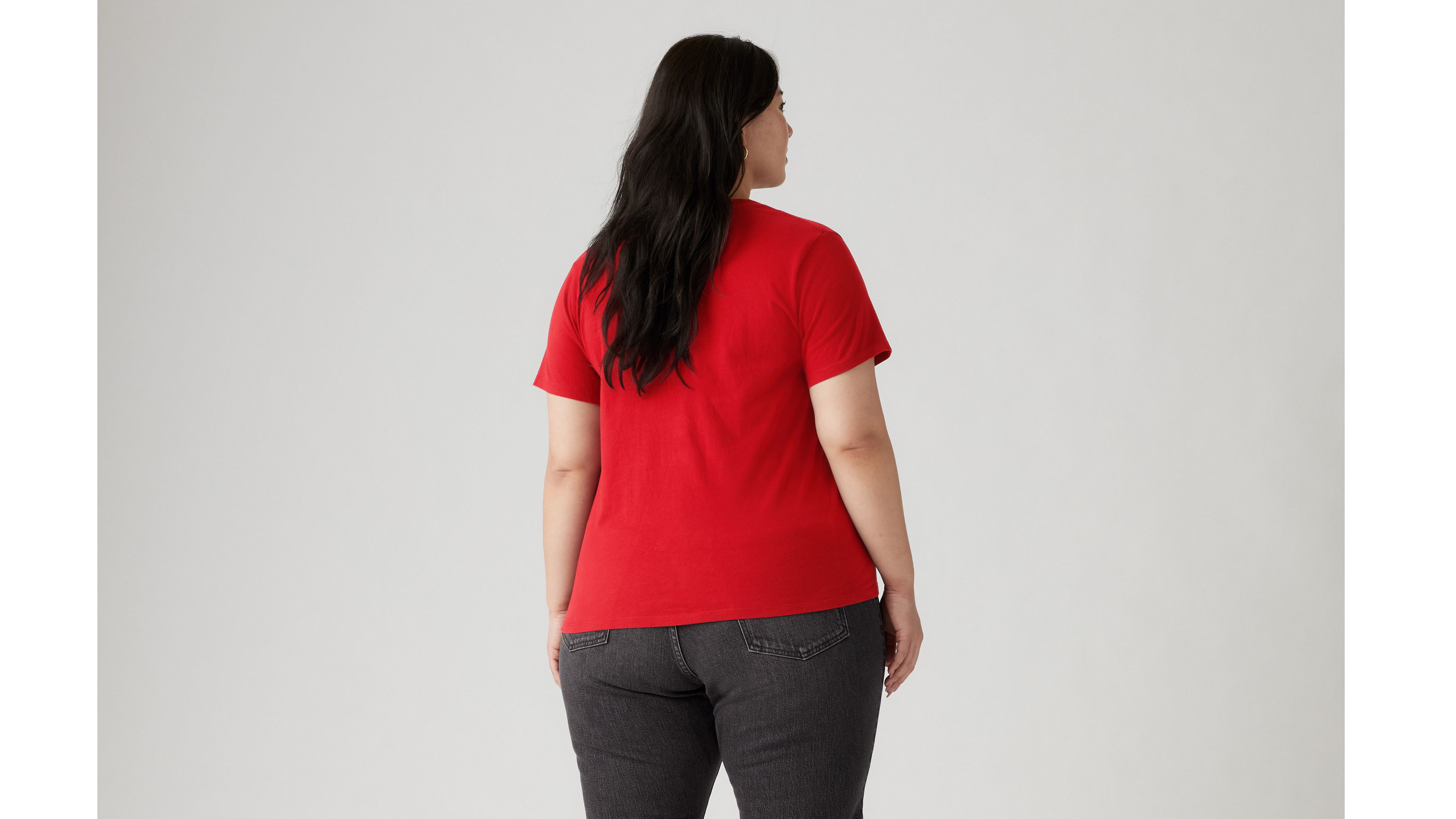 Levi's Perfect Logo T-shirt (plus Size) In Red