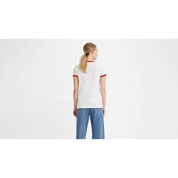 The Perfect Ringer Tee - White | Levi's® GB