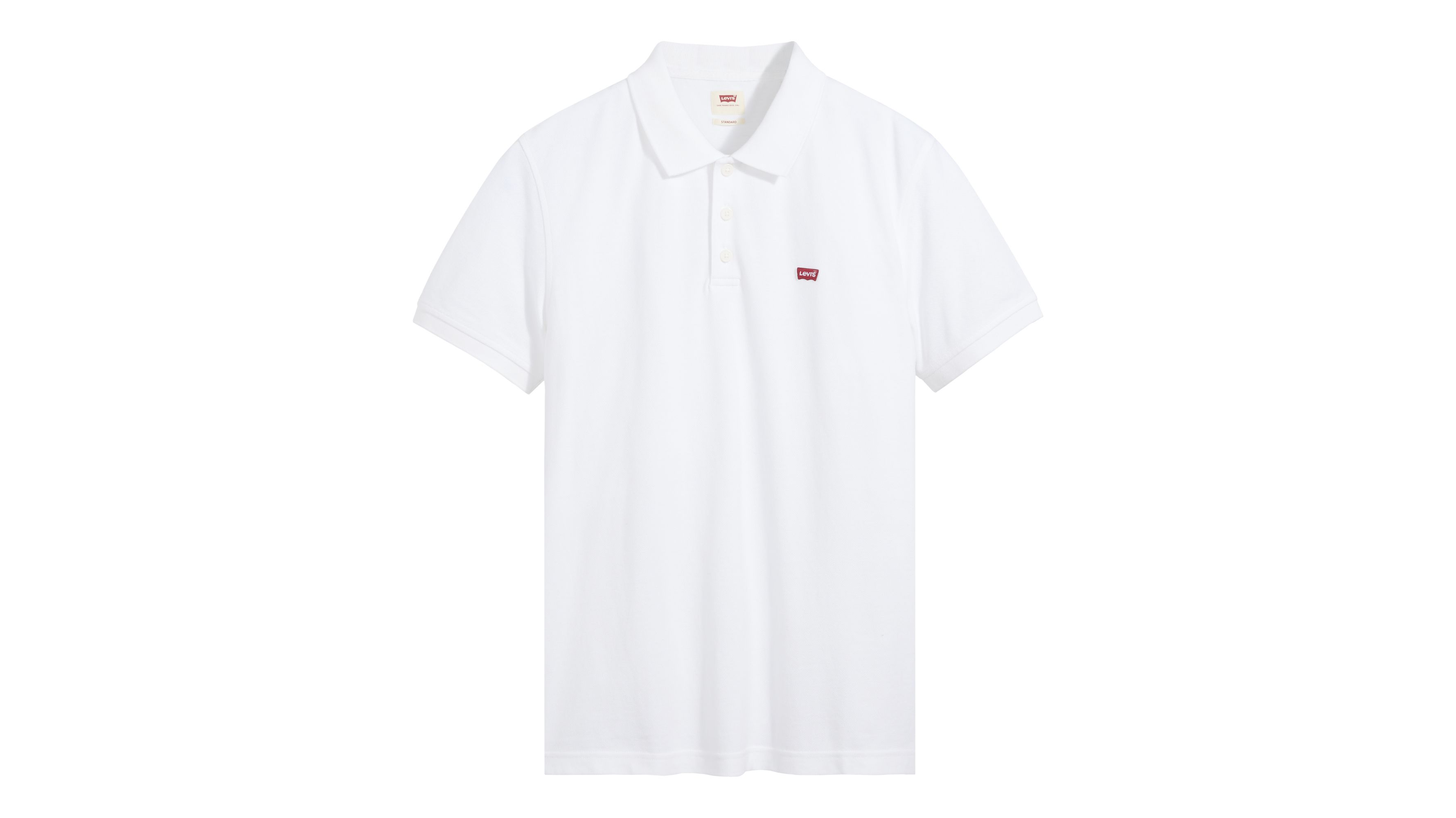 Levis white polo clearance shirt