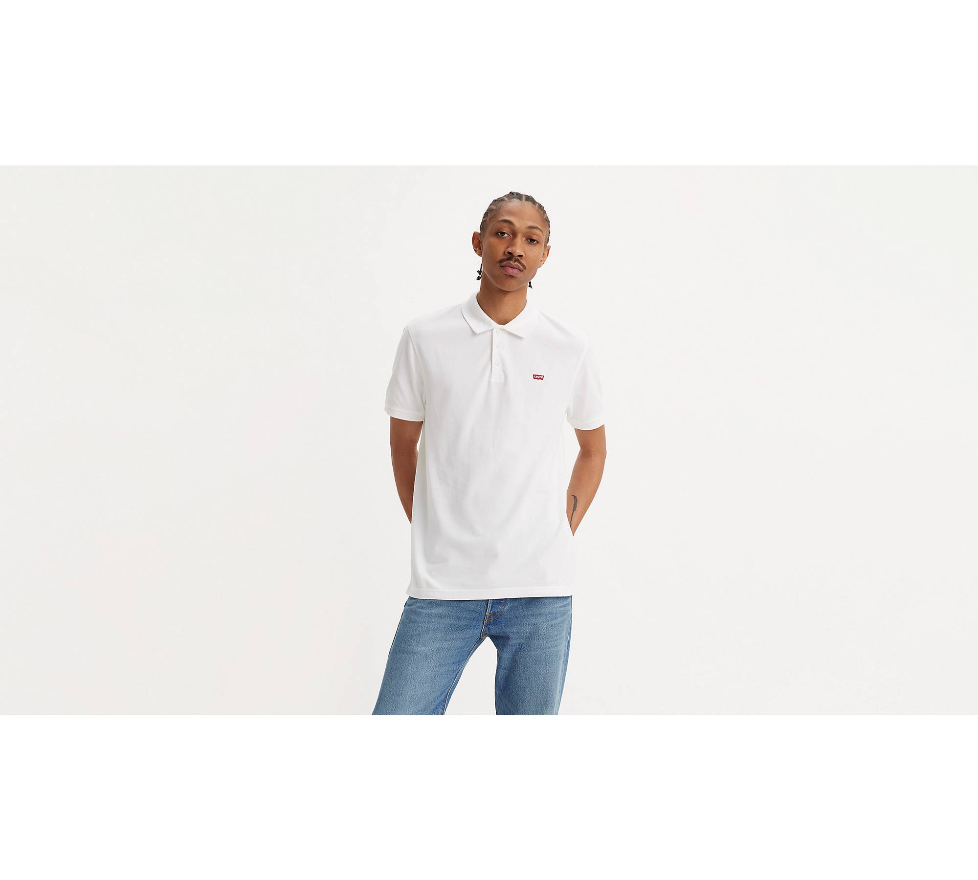 Housemark Polo Shirt - White | Levi's® US