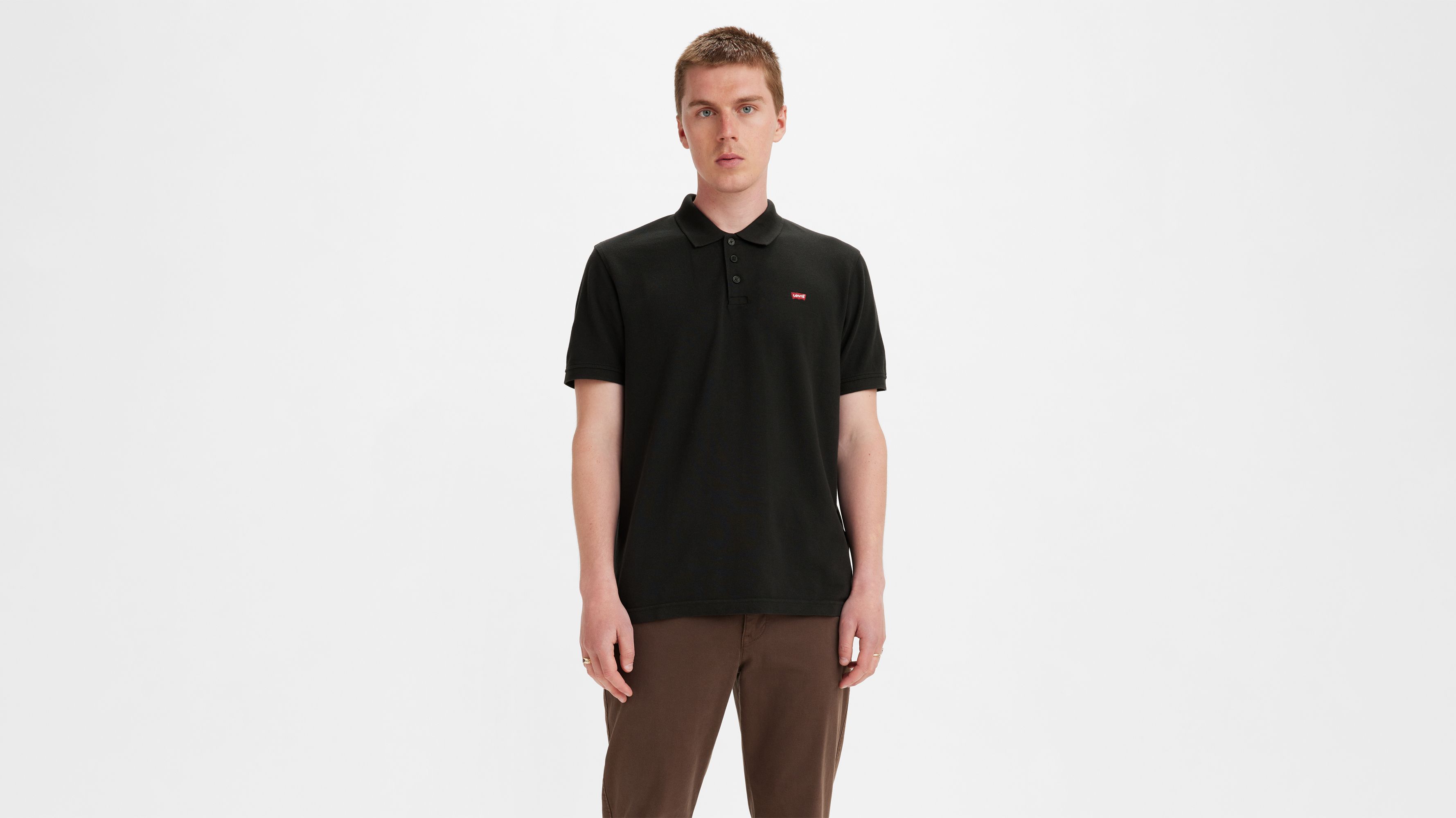 Housemark Polo Shirt - Black | Levi's® US