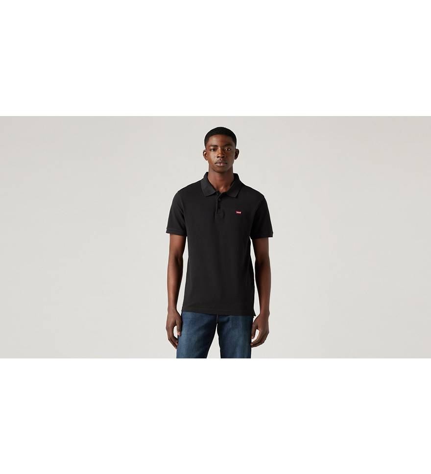 Housemark Polo Shirt - Black | Levi's® CA
