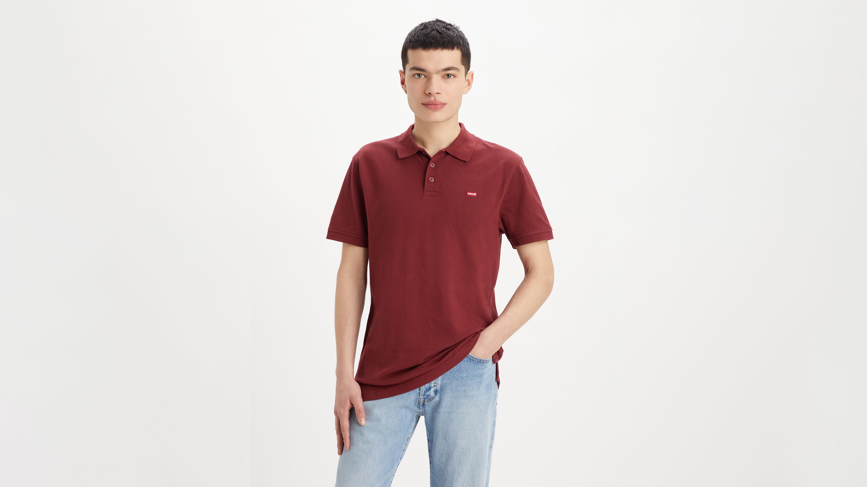 Housemark Polo Shirt - Brown | Levi's® US