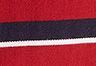 Alden Stripe Rhythmic Red - Red - Housemark Polo Shirt