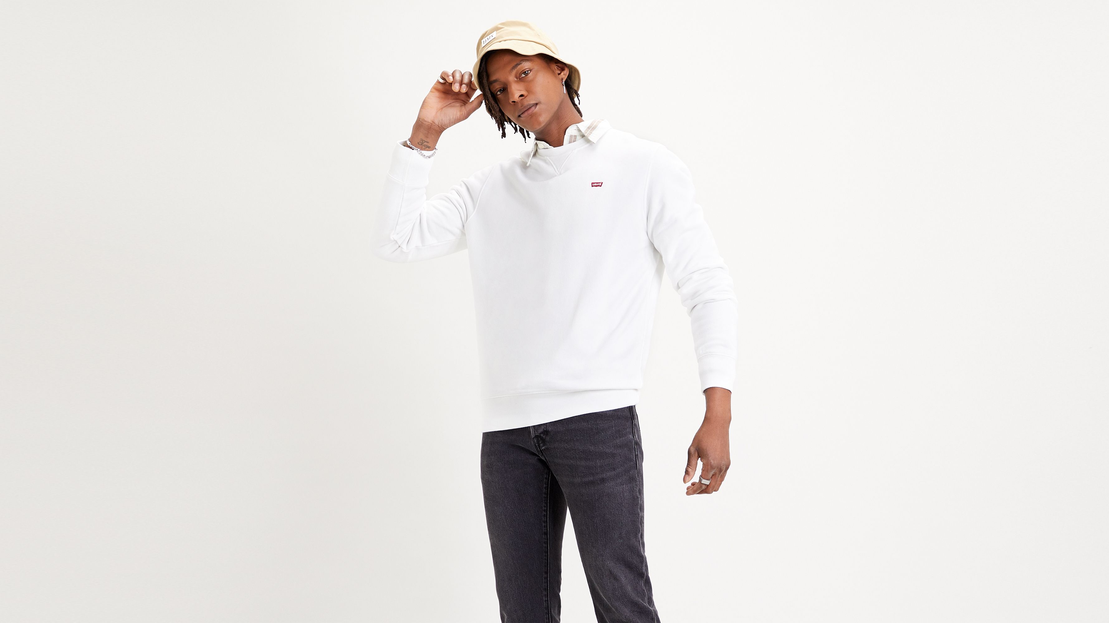 levi's original crew sweatshirt