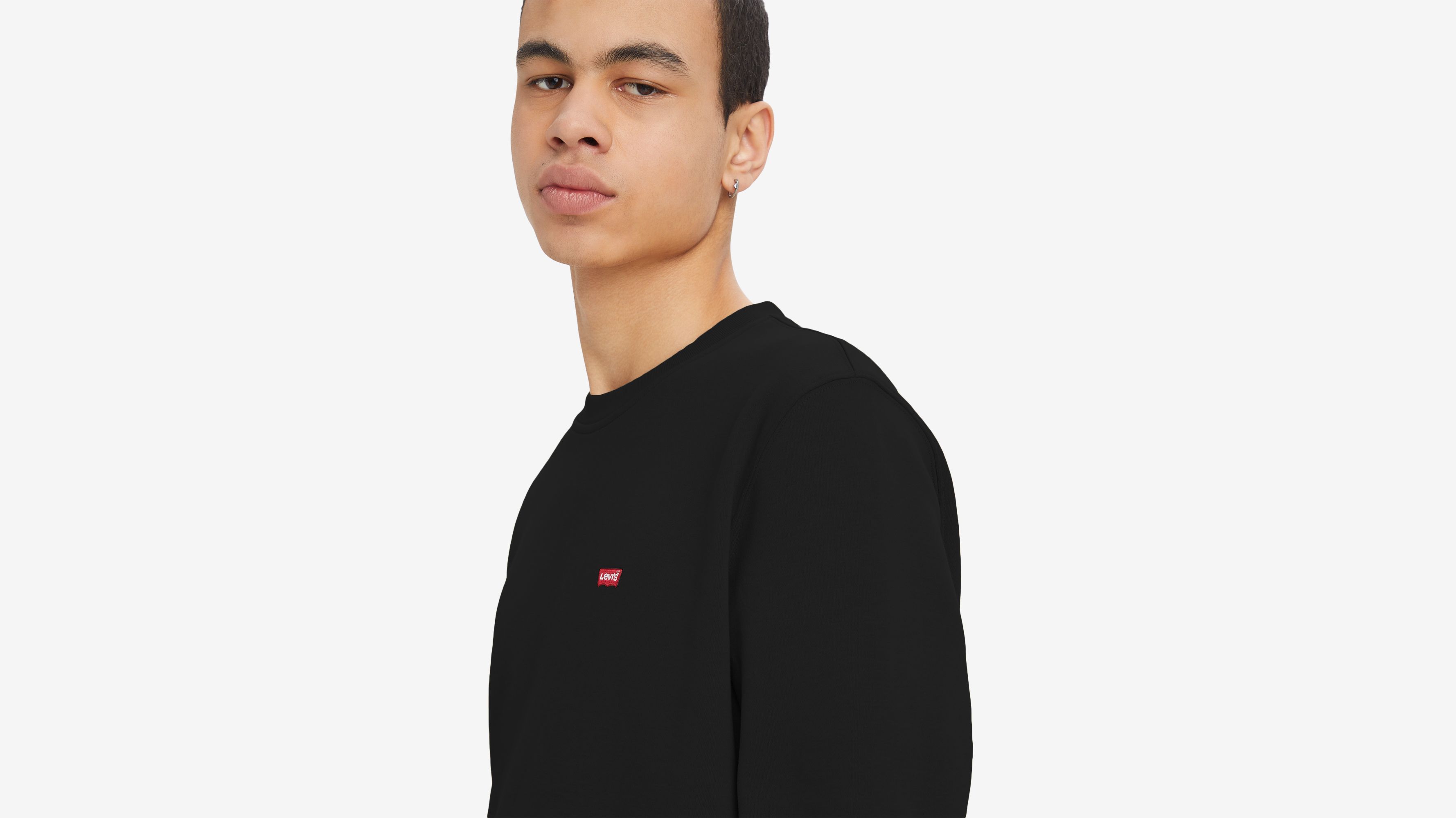 levi's sweatshirt black